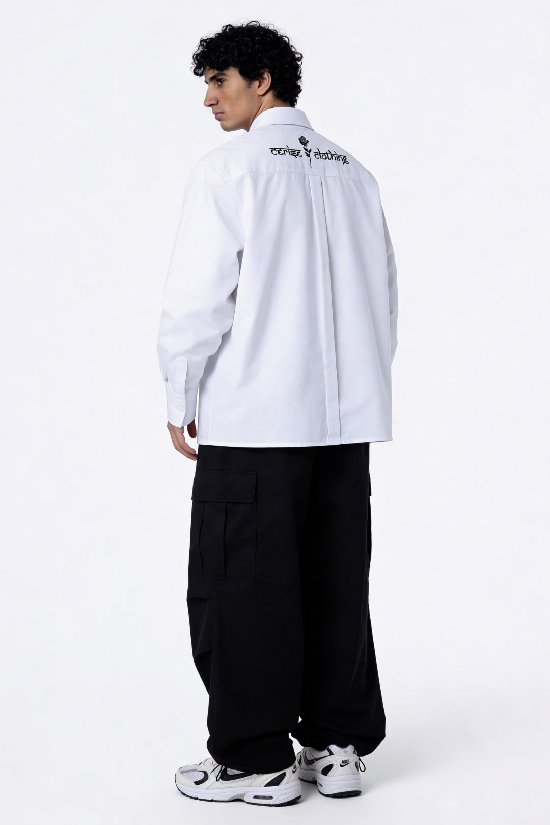 CERISE SIGNATURE SHIRT - WHITE