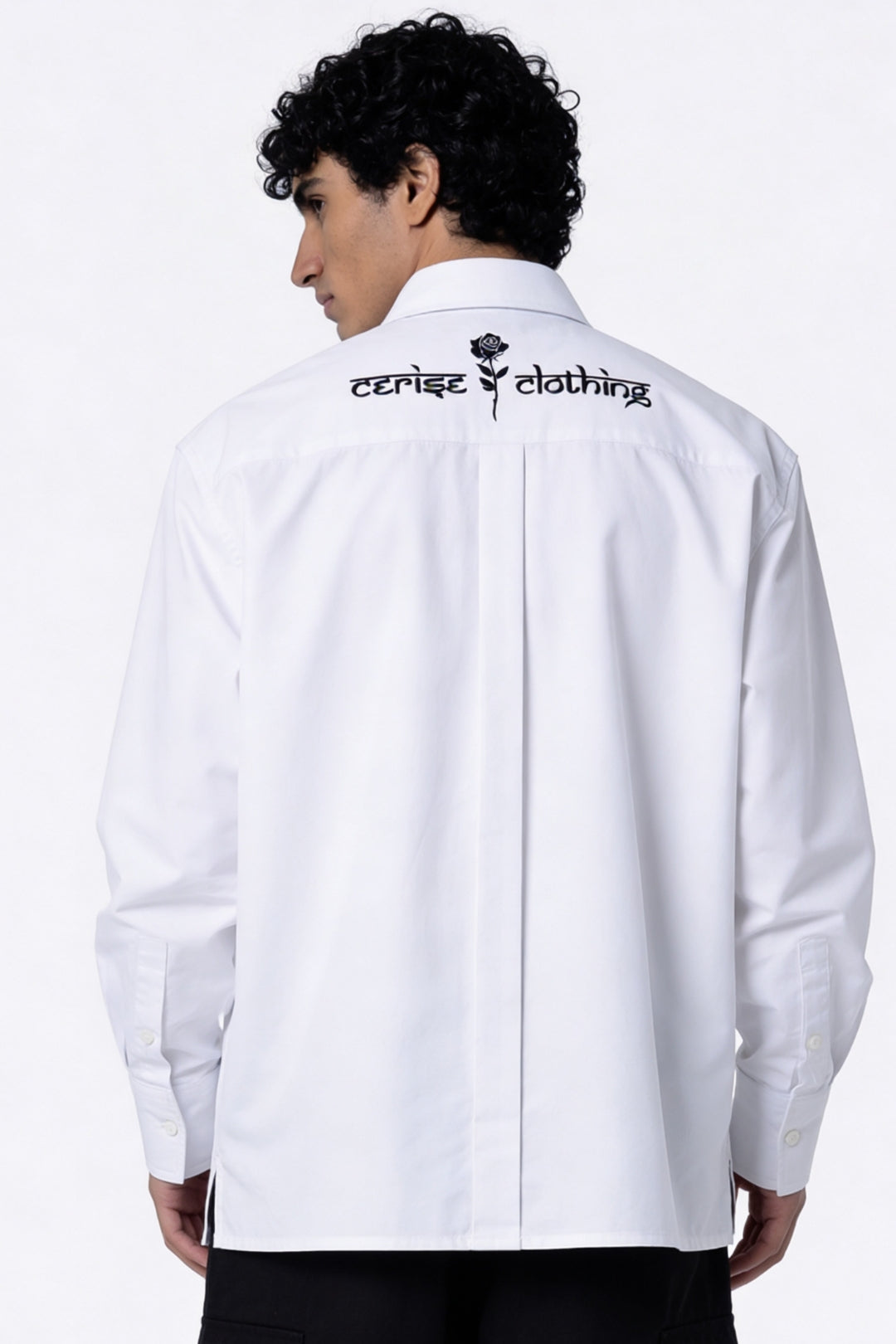 CERISE SIGNATURE SHIRT - WHITE