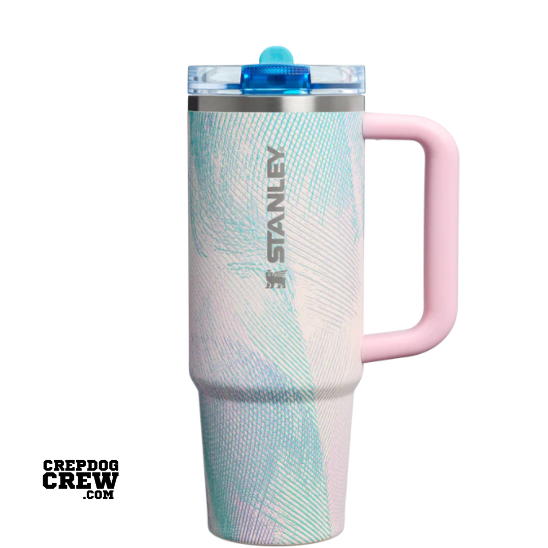 STANLEY TUMBLER Mug ProTour Flip Straw Sea Glass Plume 30 oz