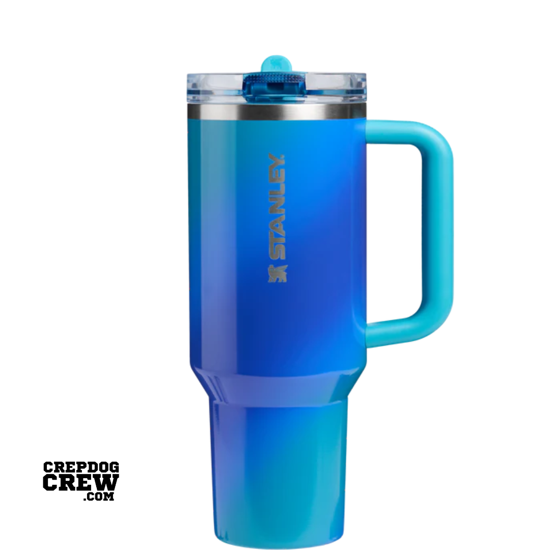 STANLEY TUMBLER Mug ProTour Flip Straw Sea Glass Aura 40 oz