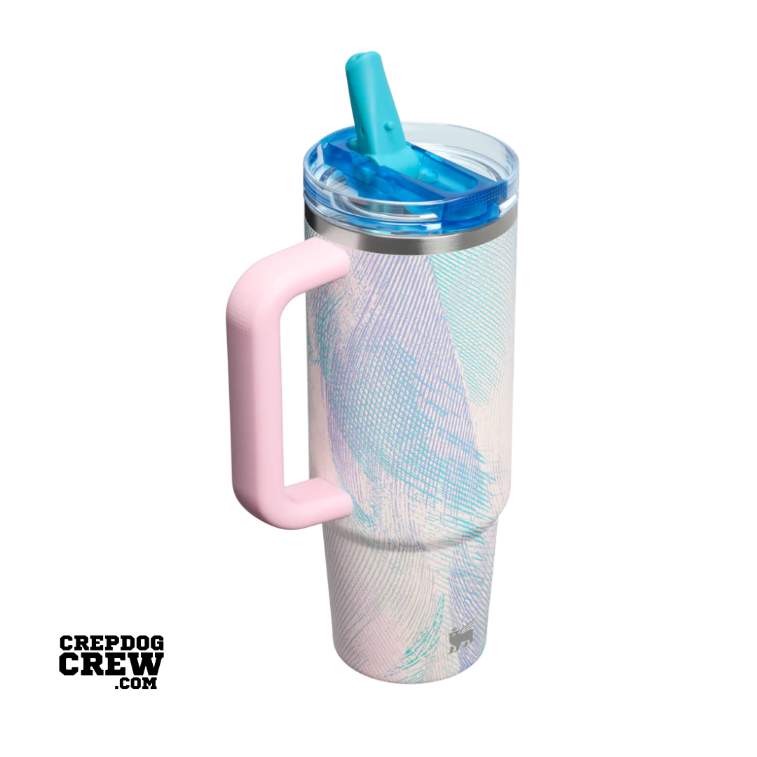 STANLEY TUMBLER Mug ProTour Flip Straw Sea Glass Plume FADE 30 oz