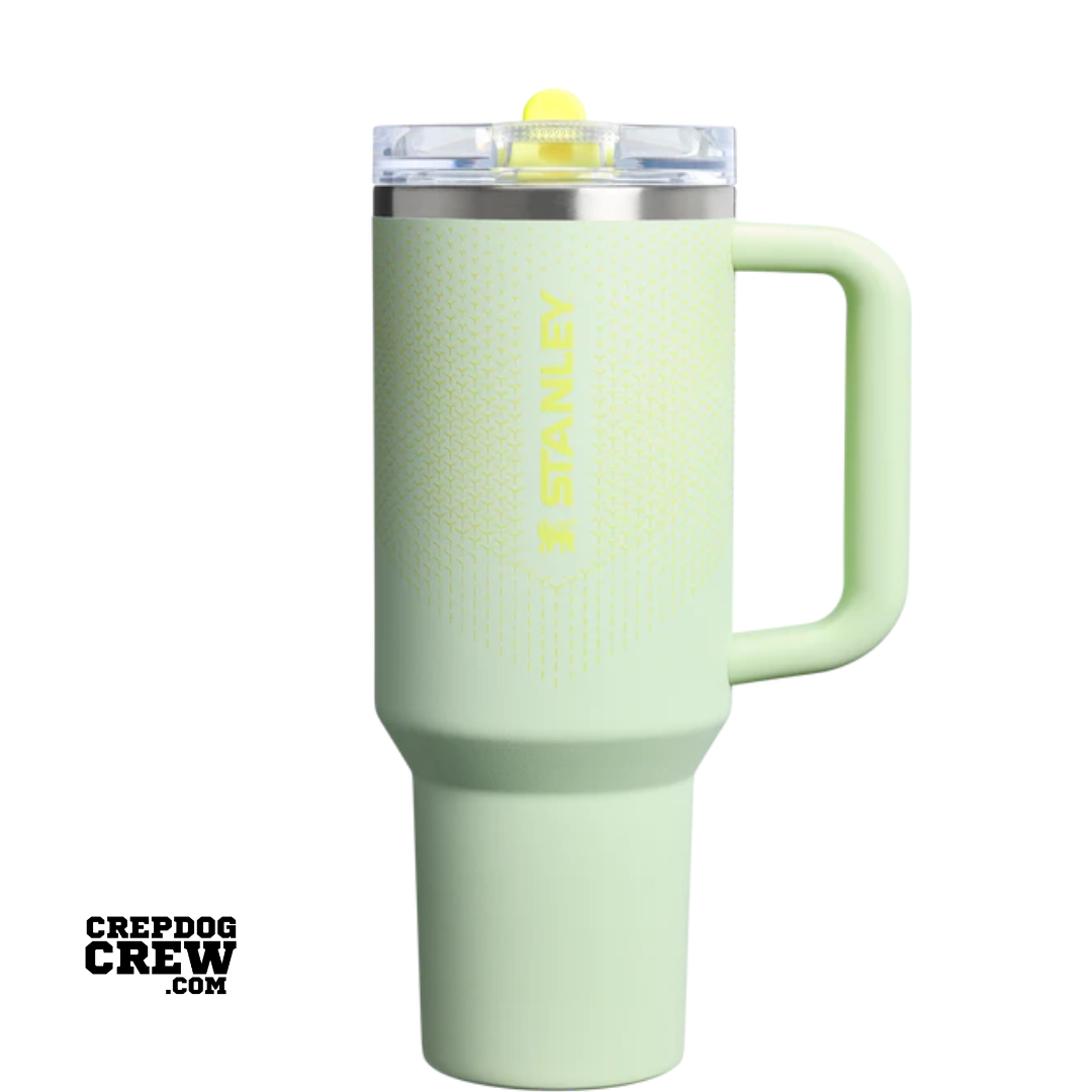 STANLEY TUMBLER Mug ProTour Flip Straw Honeydew Hypergrip 40 oz