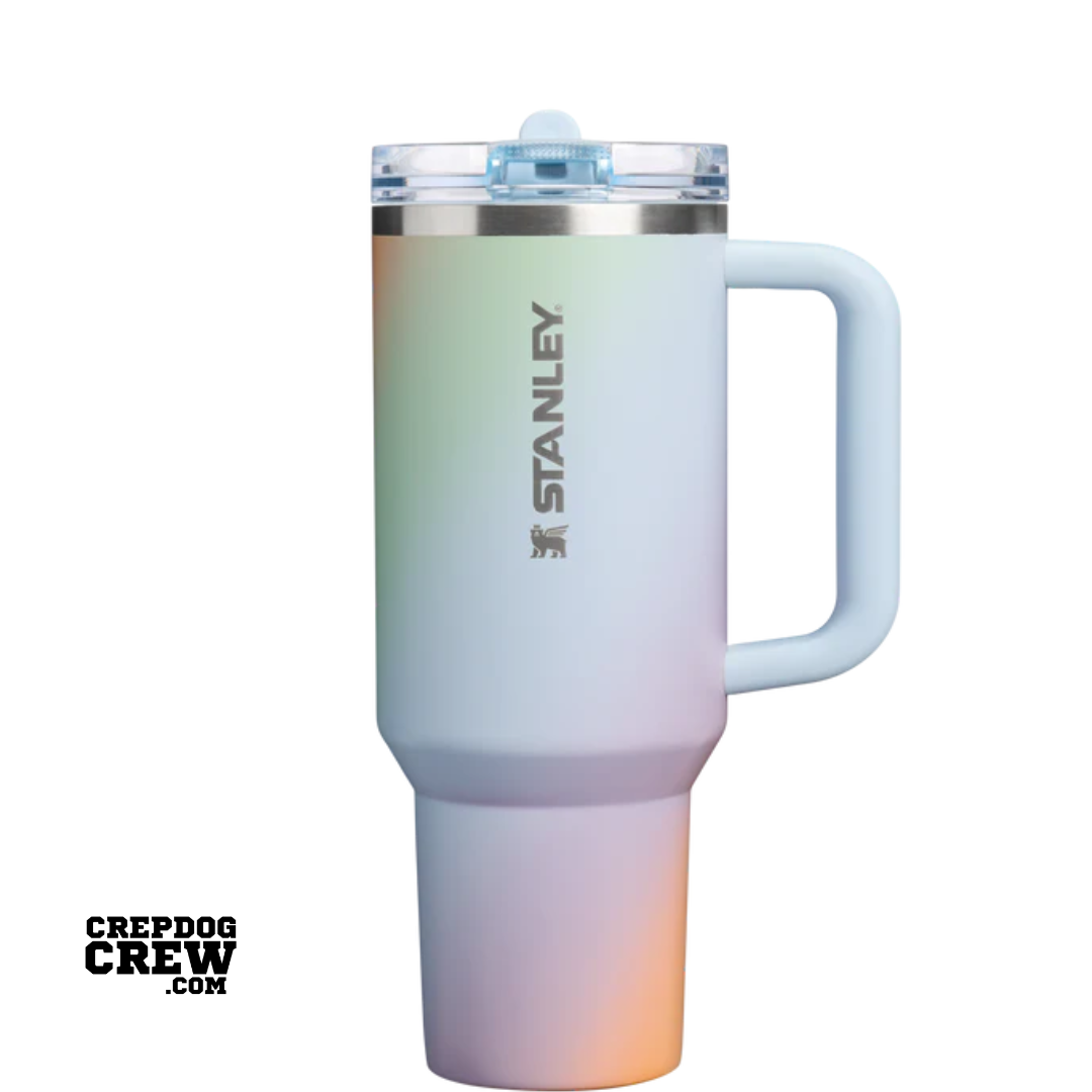 STANLEY TUMBLER Mug ProTour Flip Straw Sunrise Spiral 40 oz