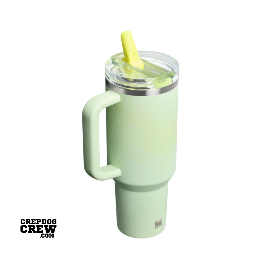 STANLEY TUMBLER Mug ProTour Flip Straw Honeydew Hypergrip 40 oz