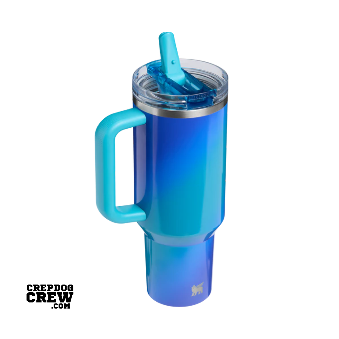 STANLEY TUMBLER Mug ProTour Flip Straw Sea Glass Aura 40 oz