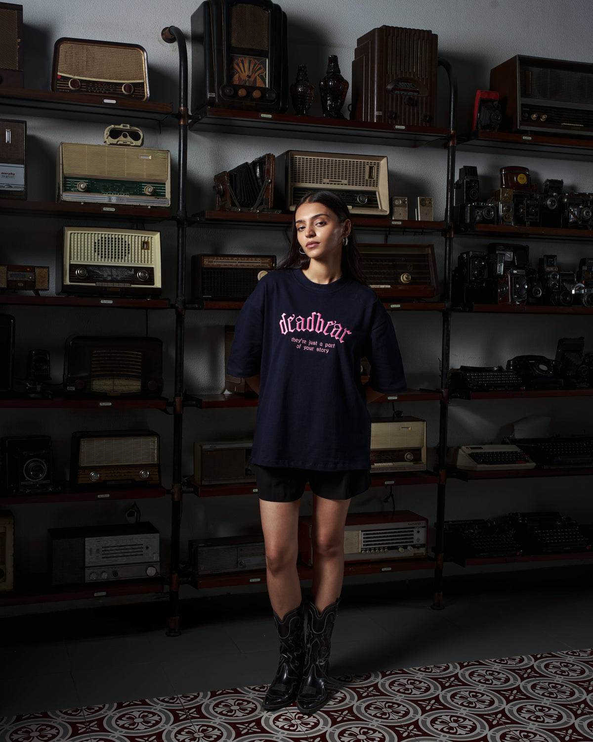 Phases Tee Navy