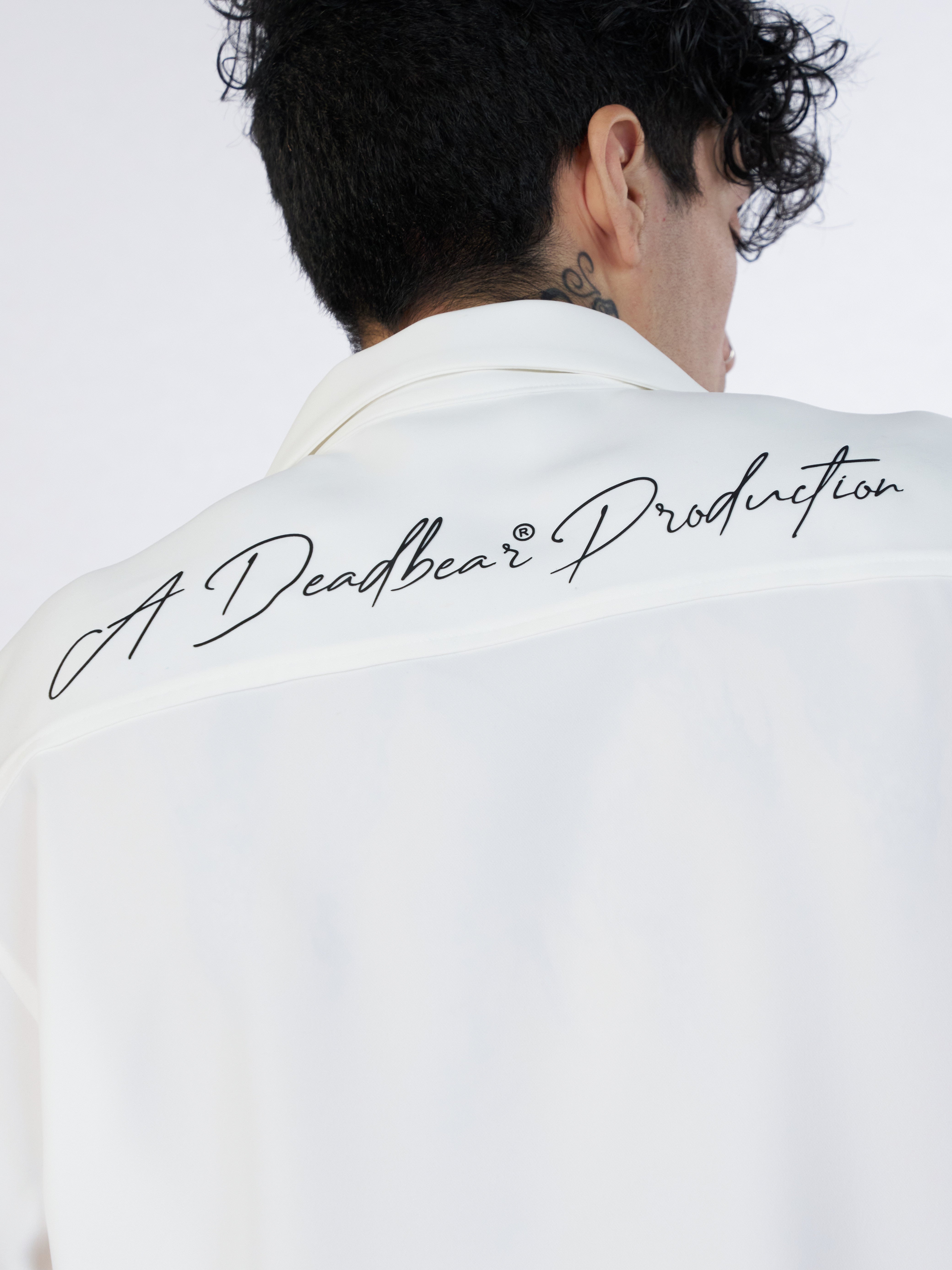 Bowling Shirt White