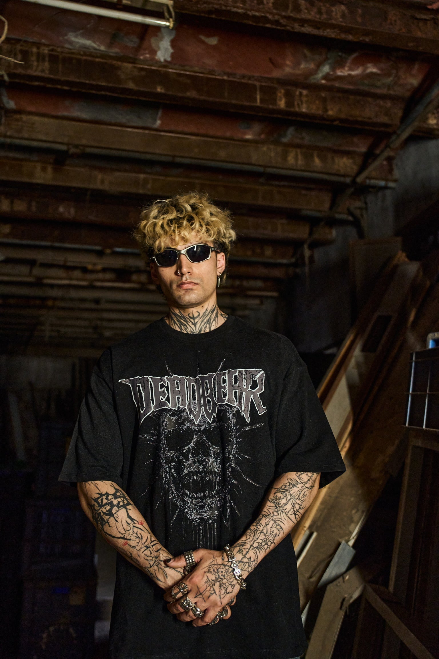 Spikehead Tee Black