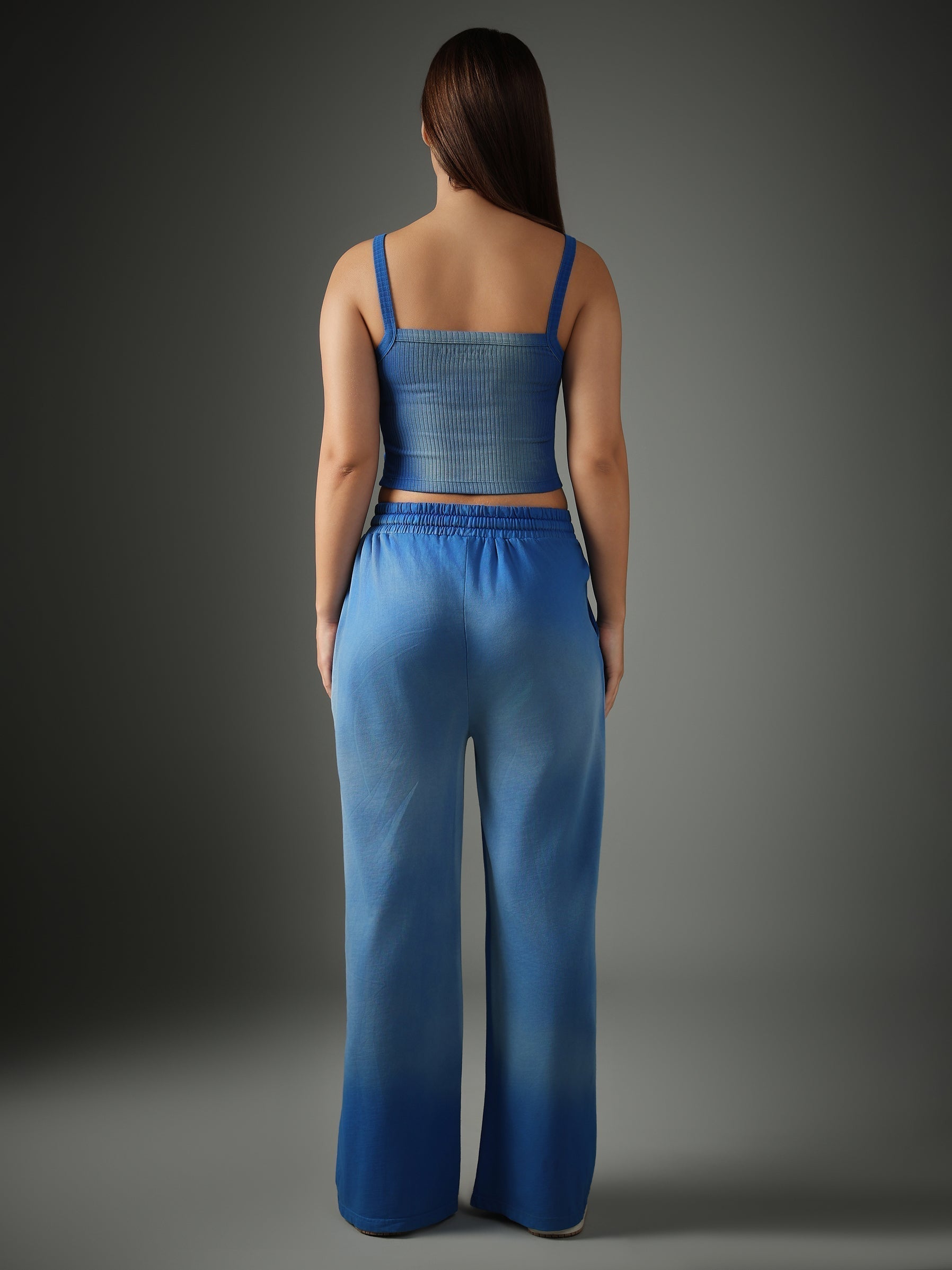 Spray Washed Blue Set