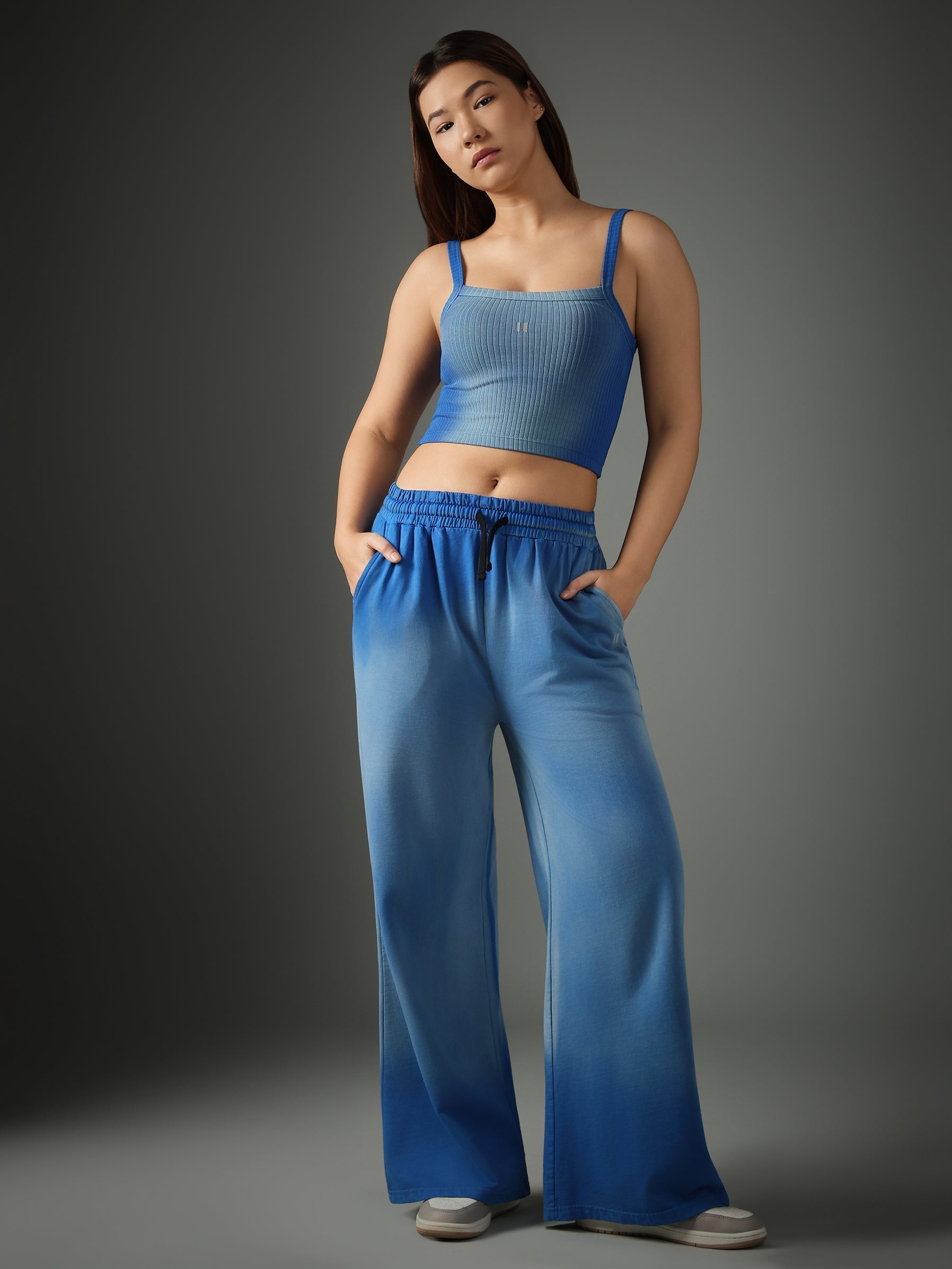 Spray Washed Blue Set