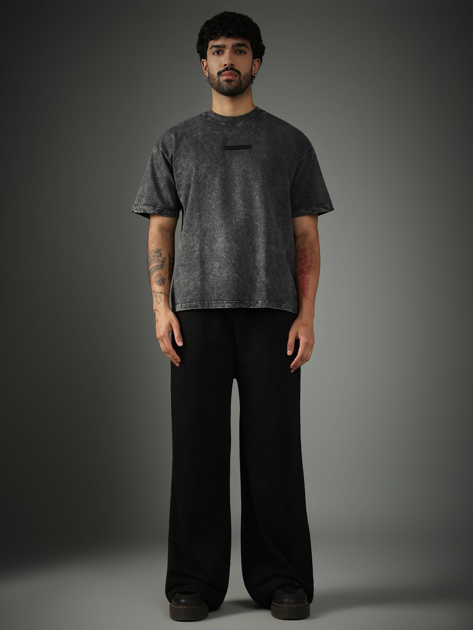Solid Sweatpants Black