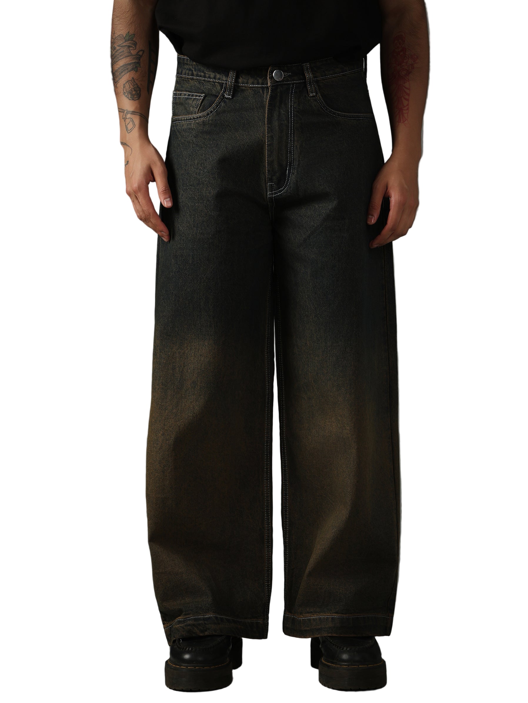 Ombre Wash Black Denims