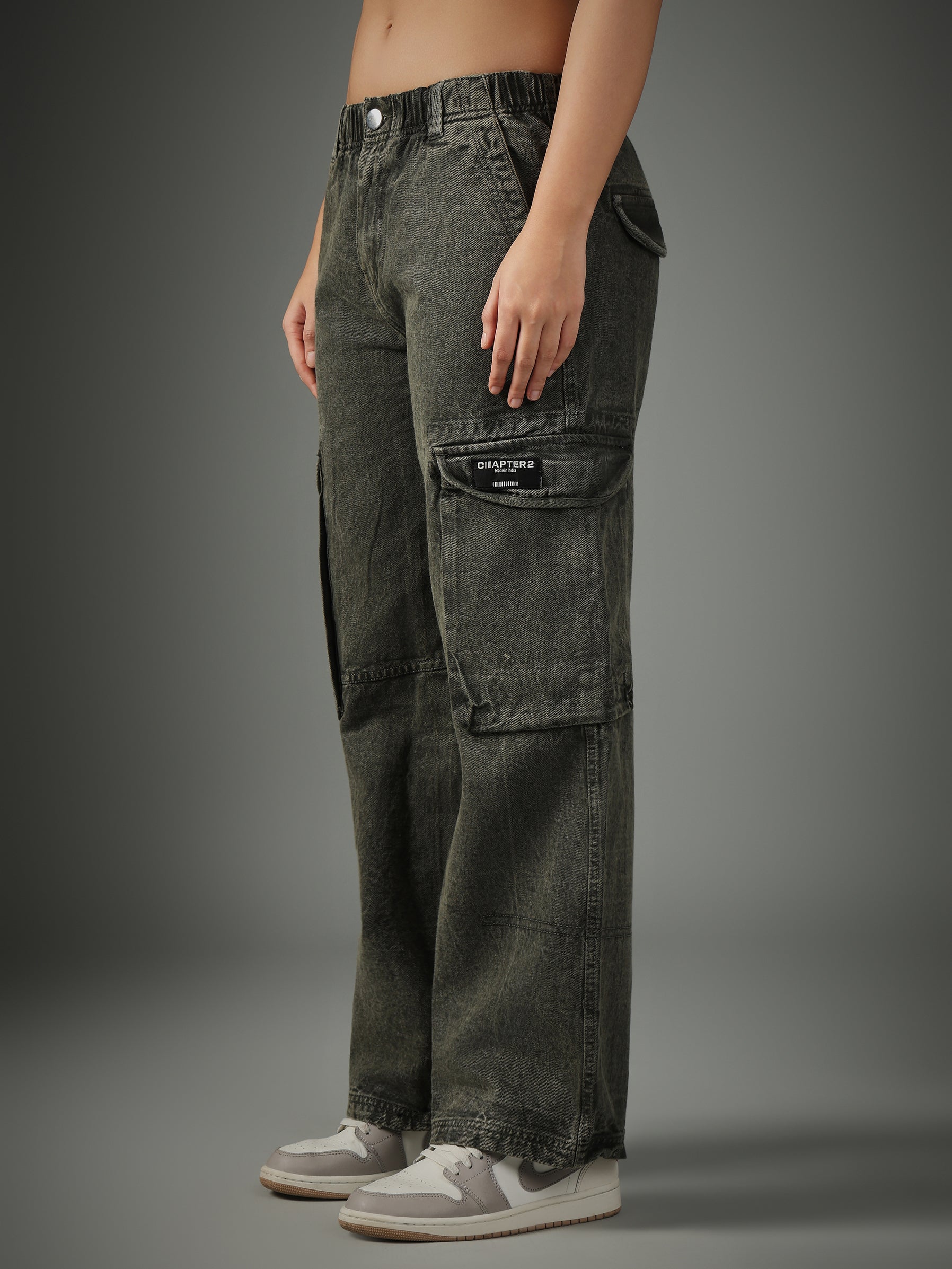 Dark Olive Utility Cargo