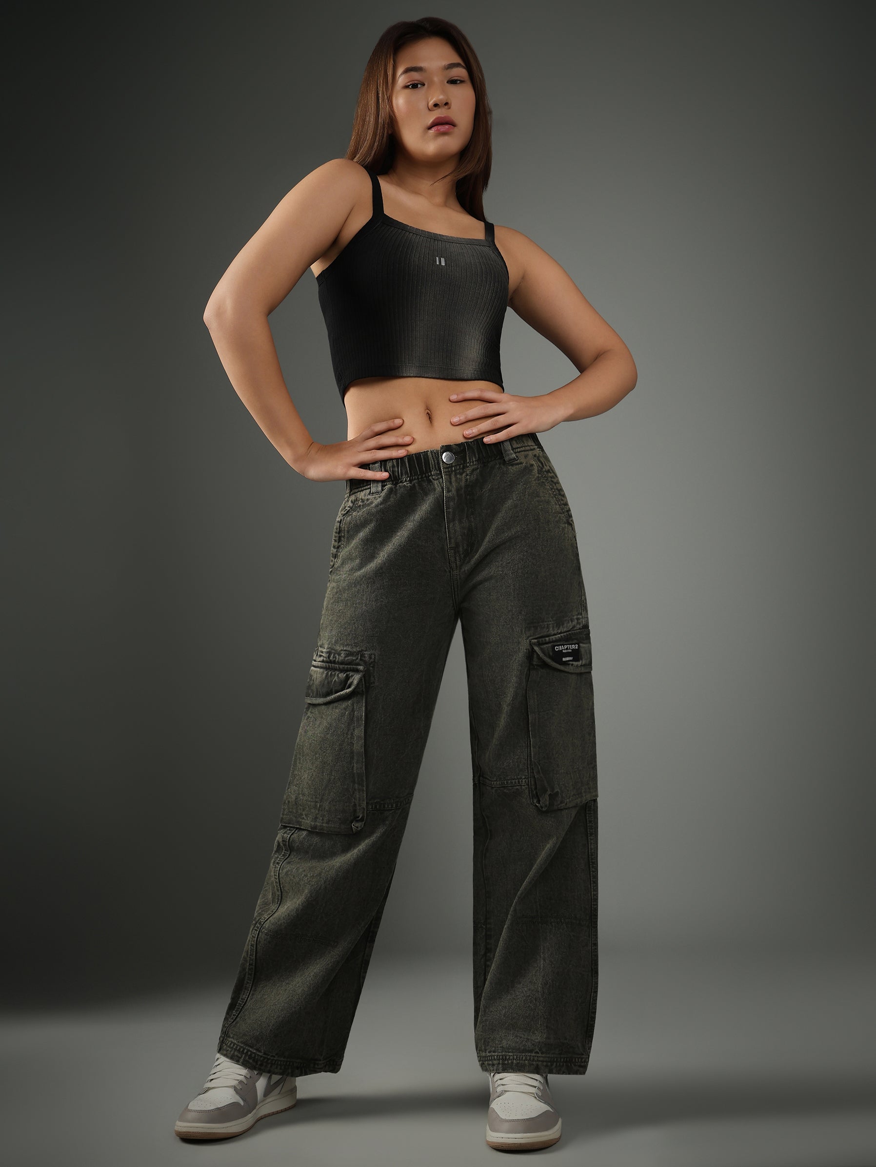 Dark Olive Utility Cargo