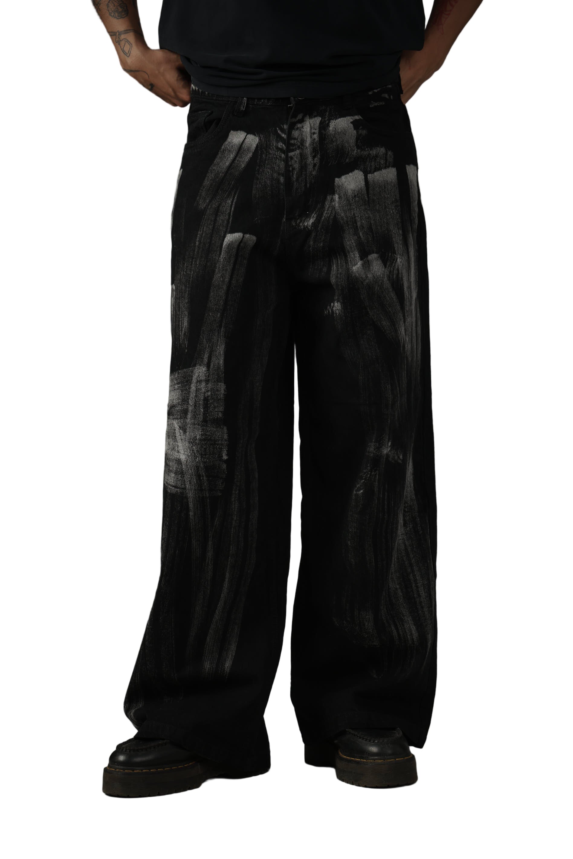 Brushed Baggy Denims