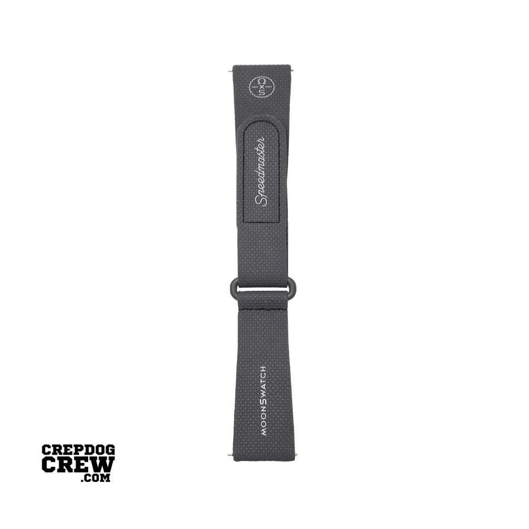 Swatch x Omega Bioceramic Moonswatch Dark Grey Black Straps