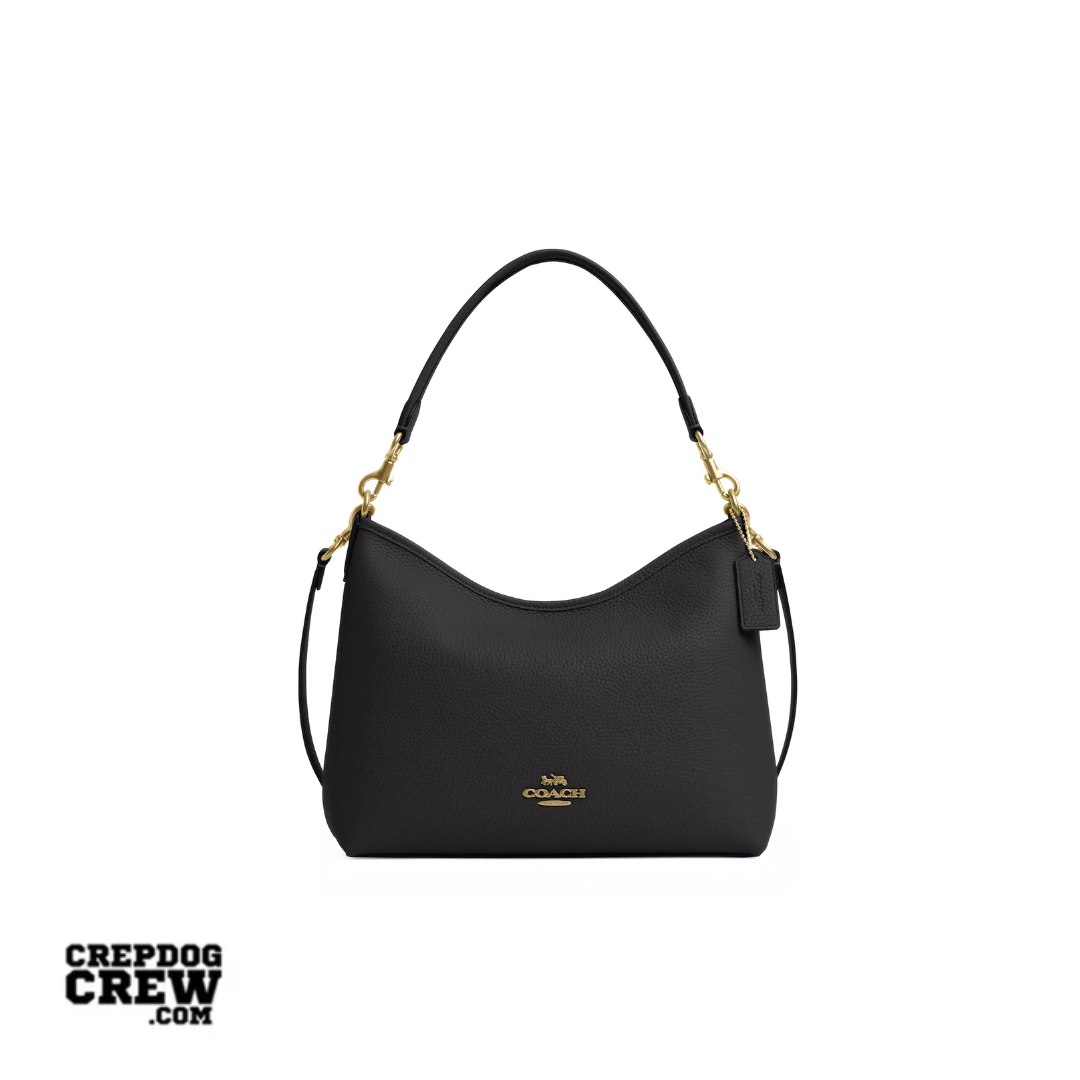 #color_pebbled leather Gold Black