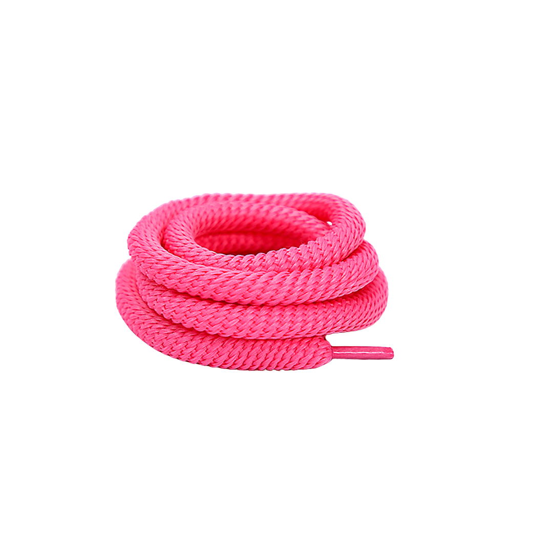 Pink Wired Rope Shoelaces | Premium Sneaker Laces – KNOTTY