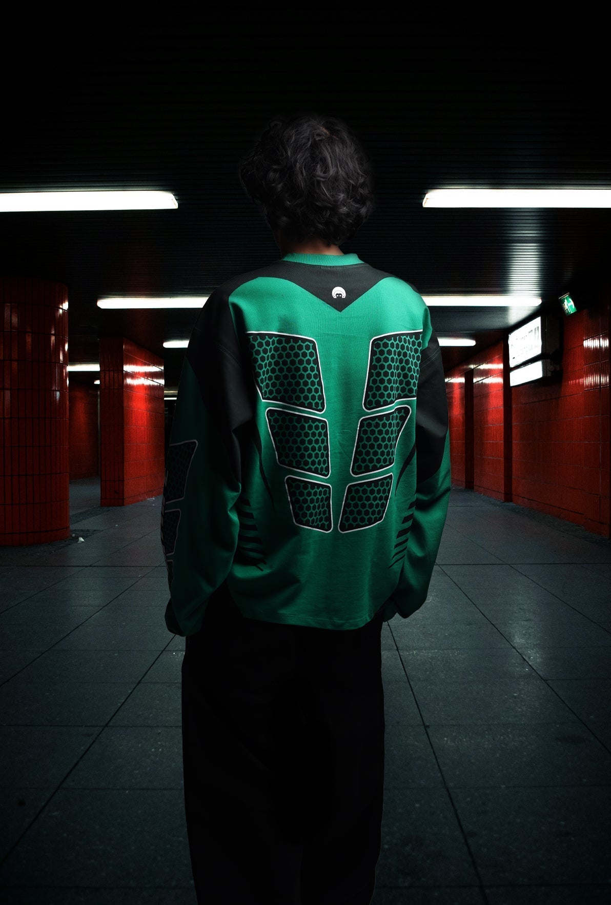 GRYAPE MOTOCROSS JERSEY GREEN T-SHIRT