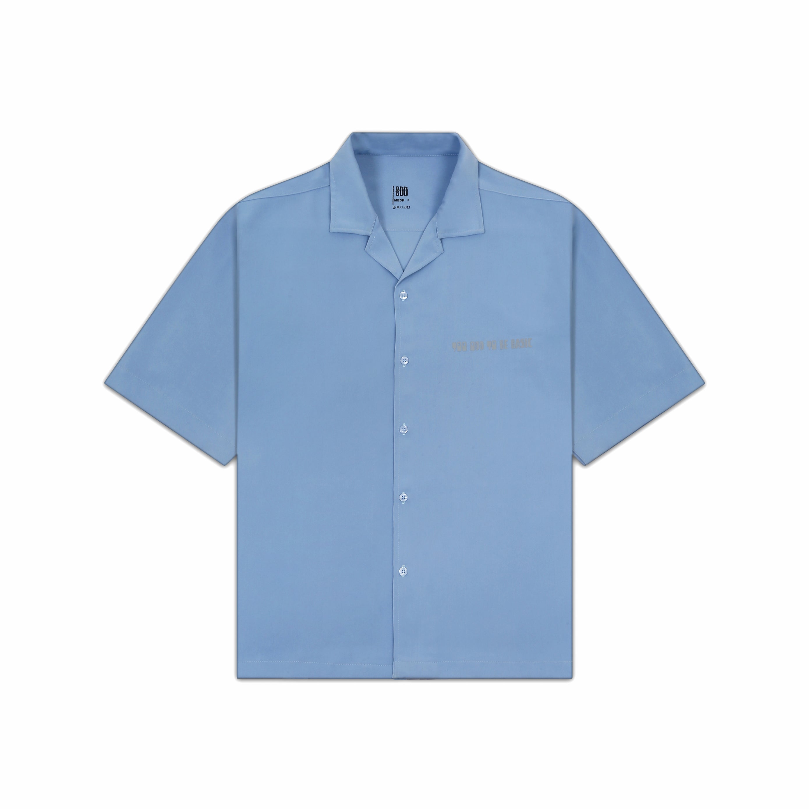 Blue Bowling Shirt