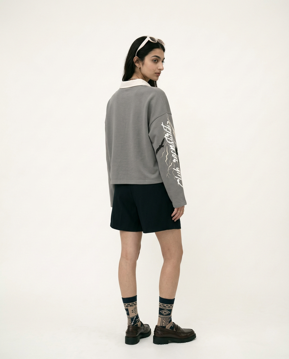 Dustborn sweatshirt - Steel grey
