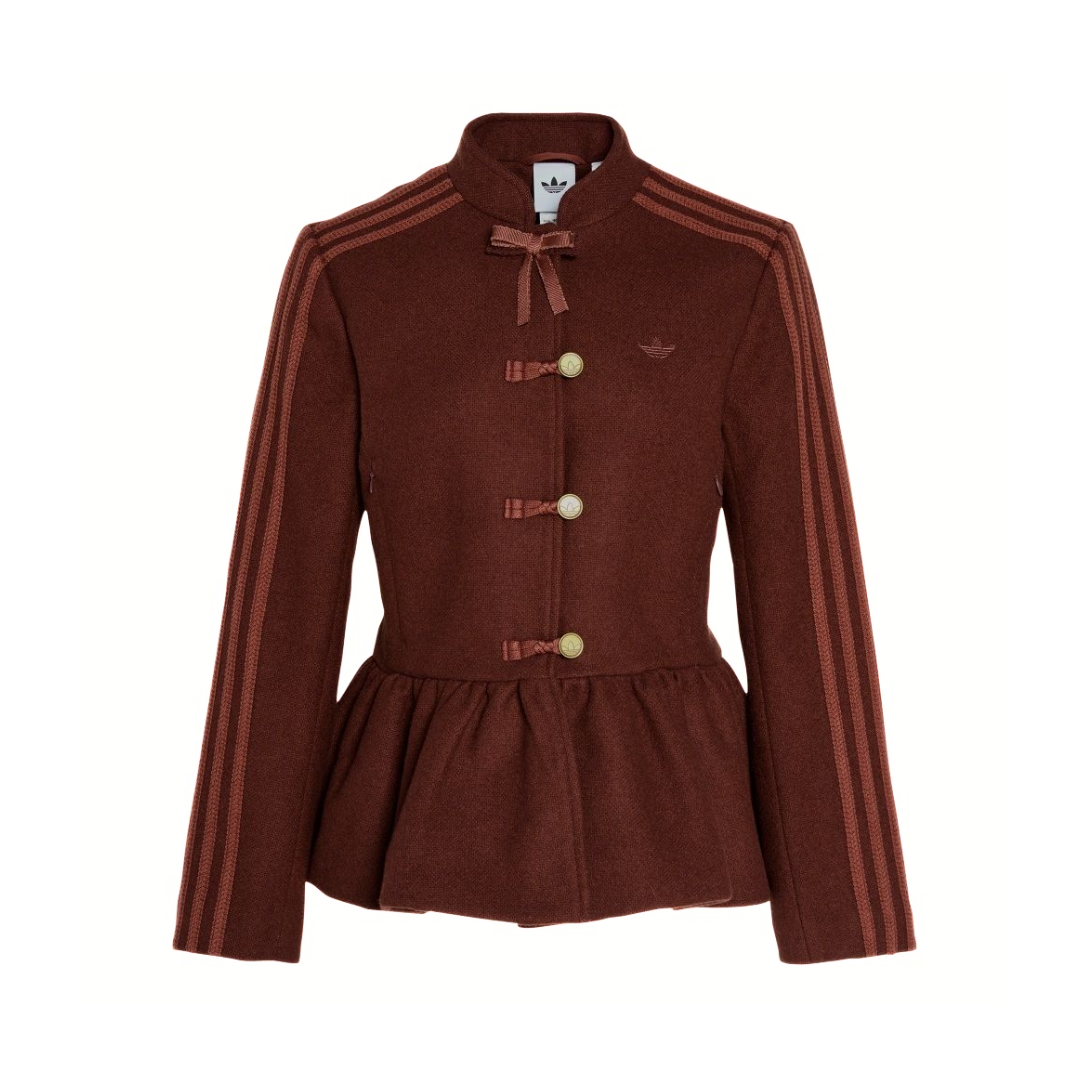 adidas Womens New Year Jacket Jacket Brown (Asia Sizing)