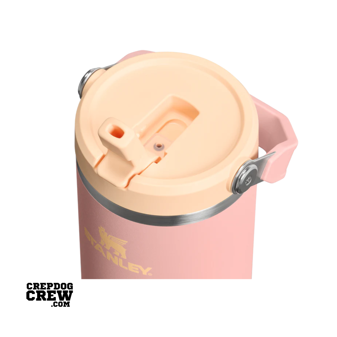 STANLEY Tumbler Mug IceFlow Flip Straw Peach Rose 30 Oz