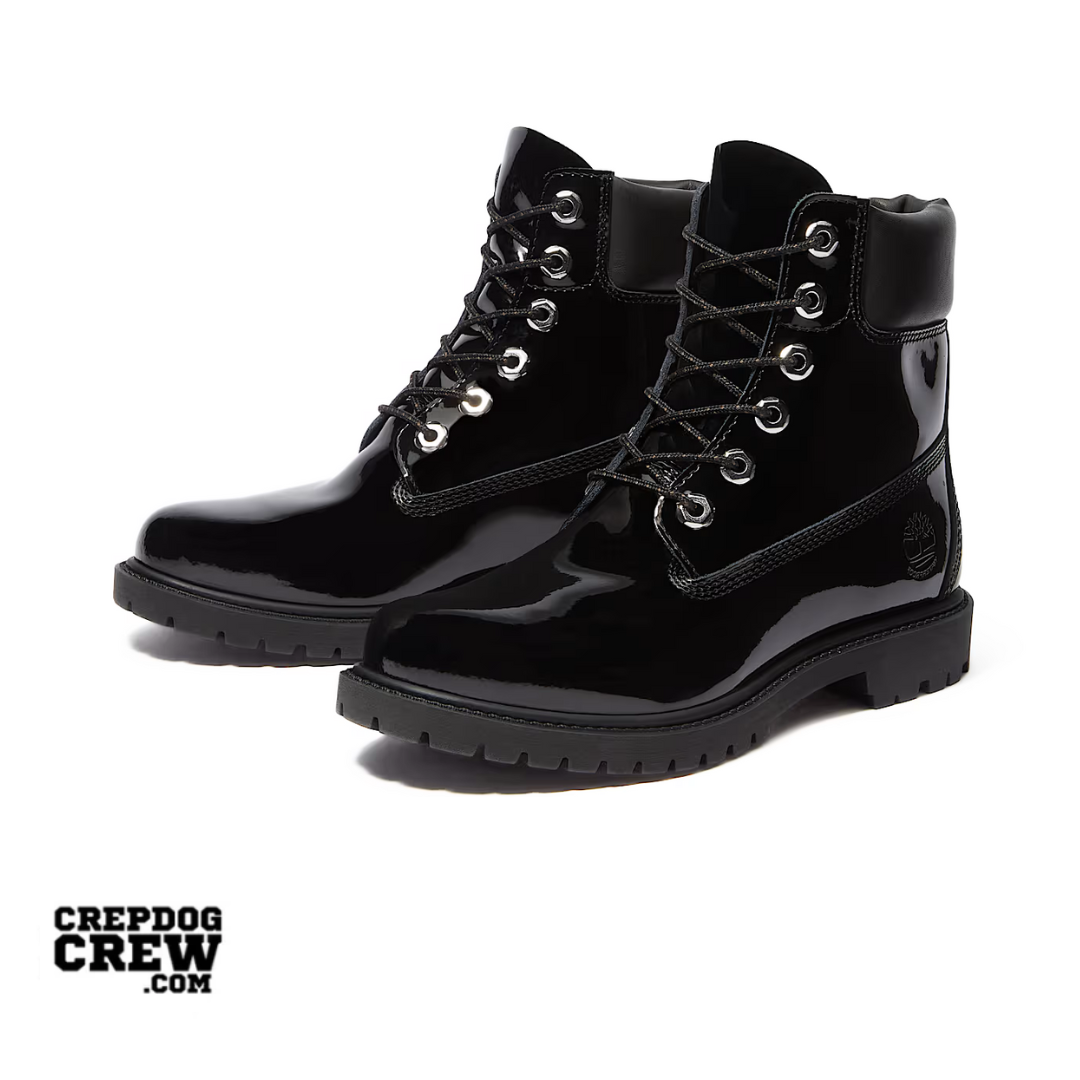 Timberland 6" Premium Waterproof Boot Patent Black (W)