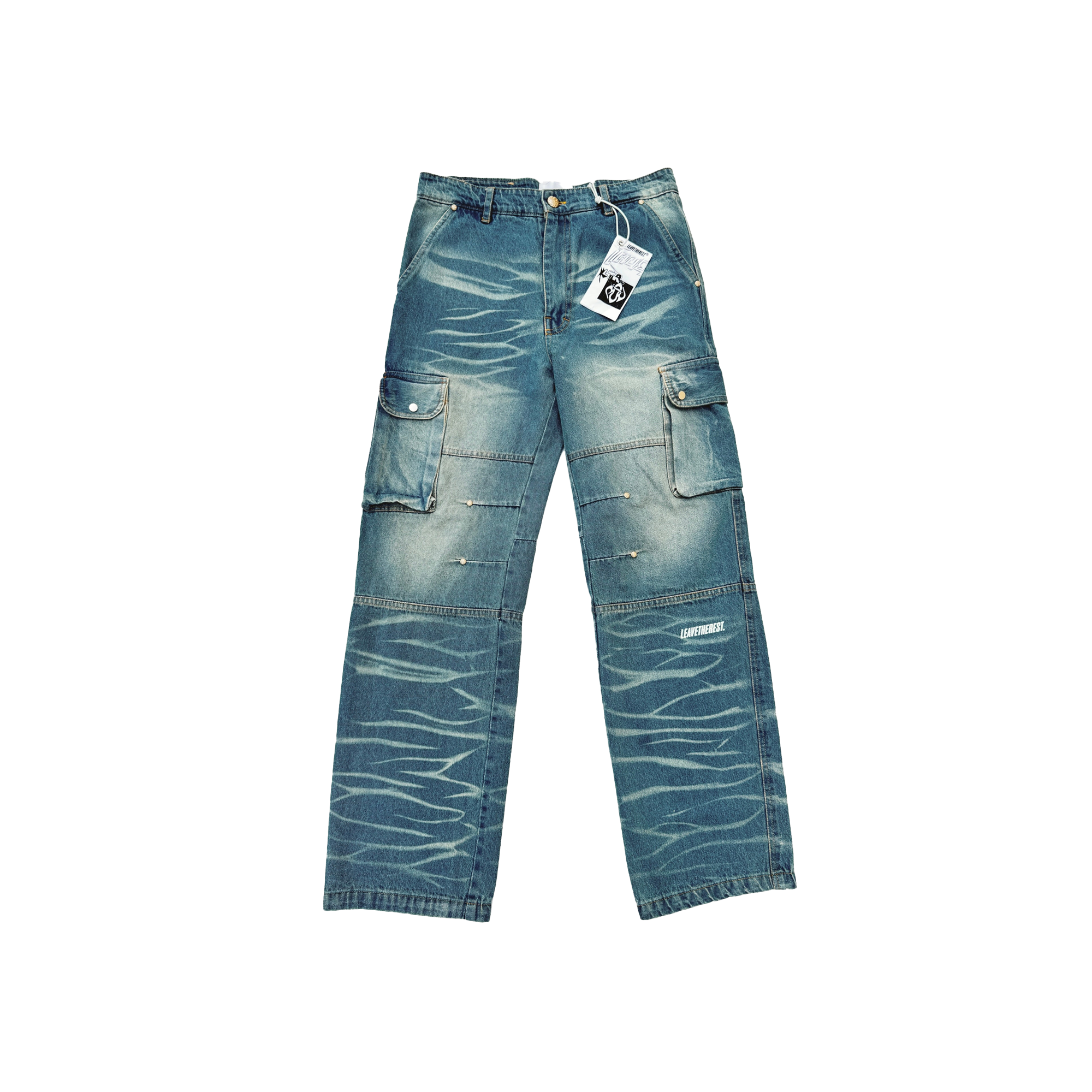 Crackle Cargo-Indigo Tint