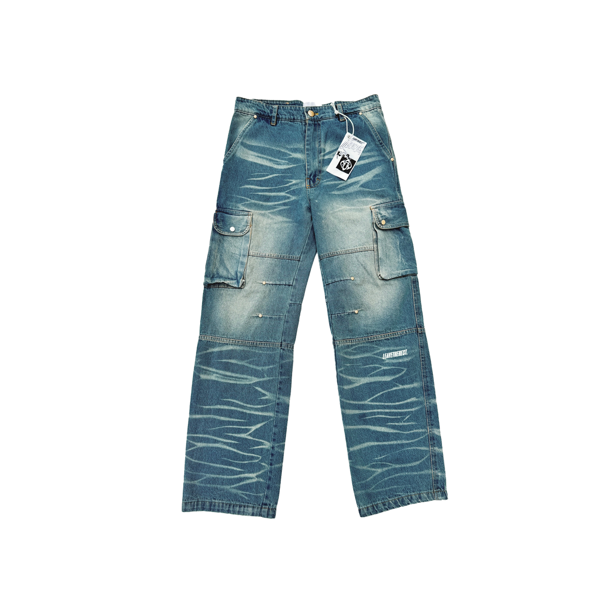 Crackle Cargo-Indigo Tint