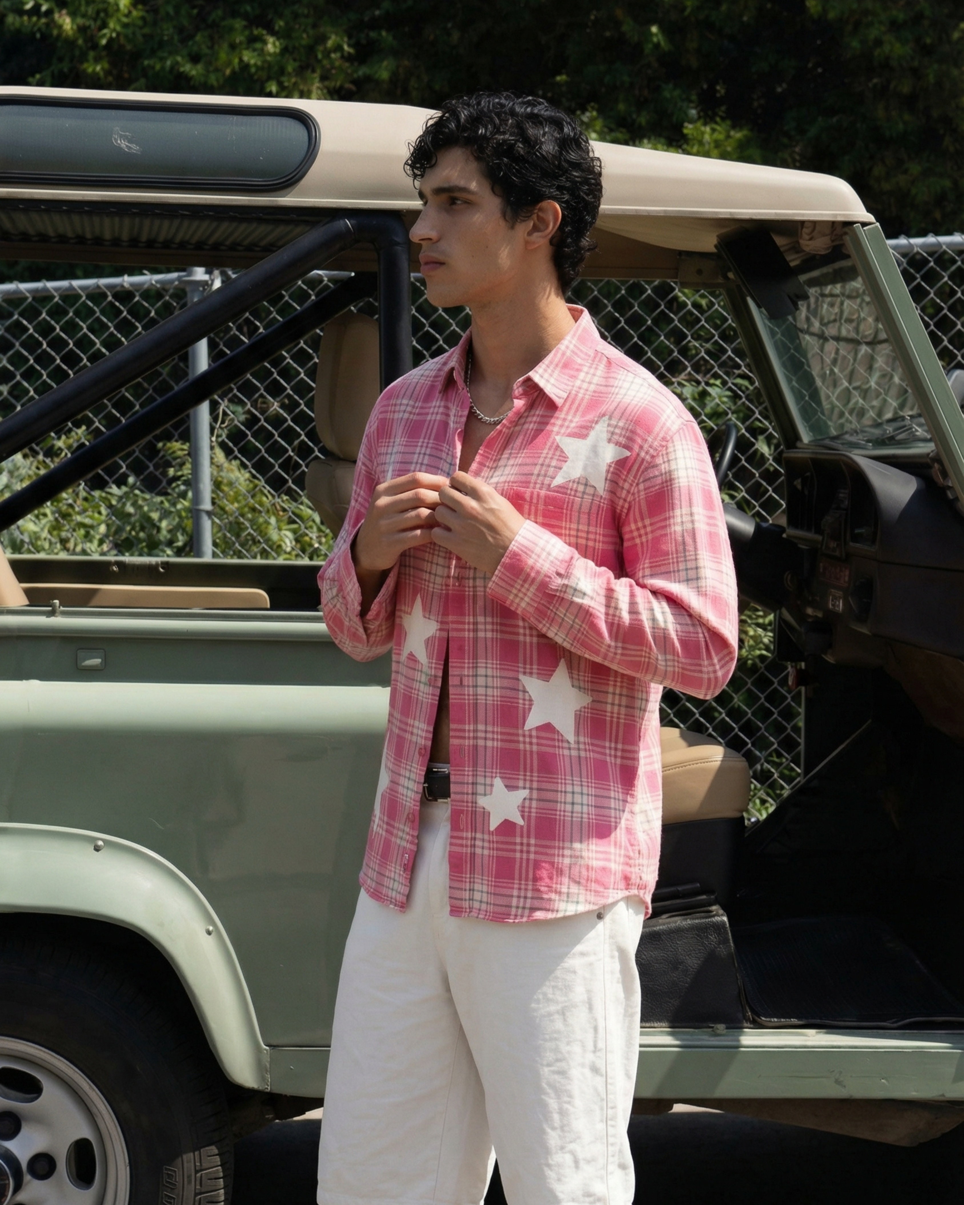 Pink Stars Shirt