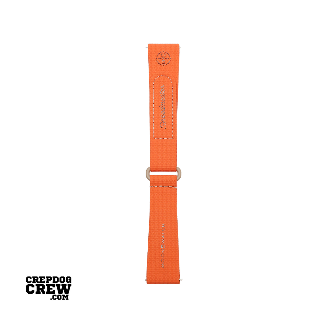 Swatch x Omega Bioceramic Moonswatch White Orange Sand Straps