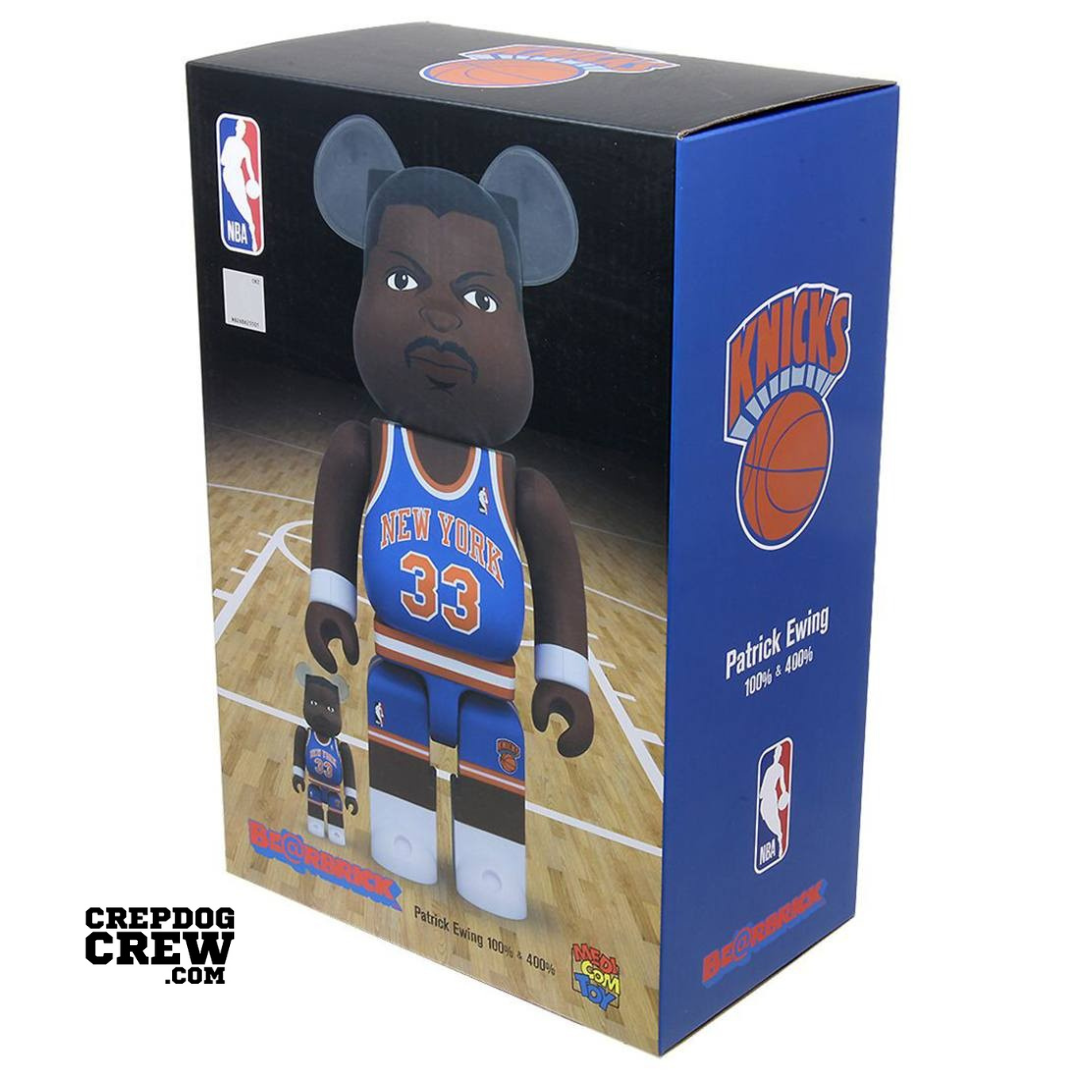 Bearbrick Patrick Ewing (New York Knicks) 100% & 400% Multi