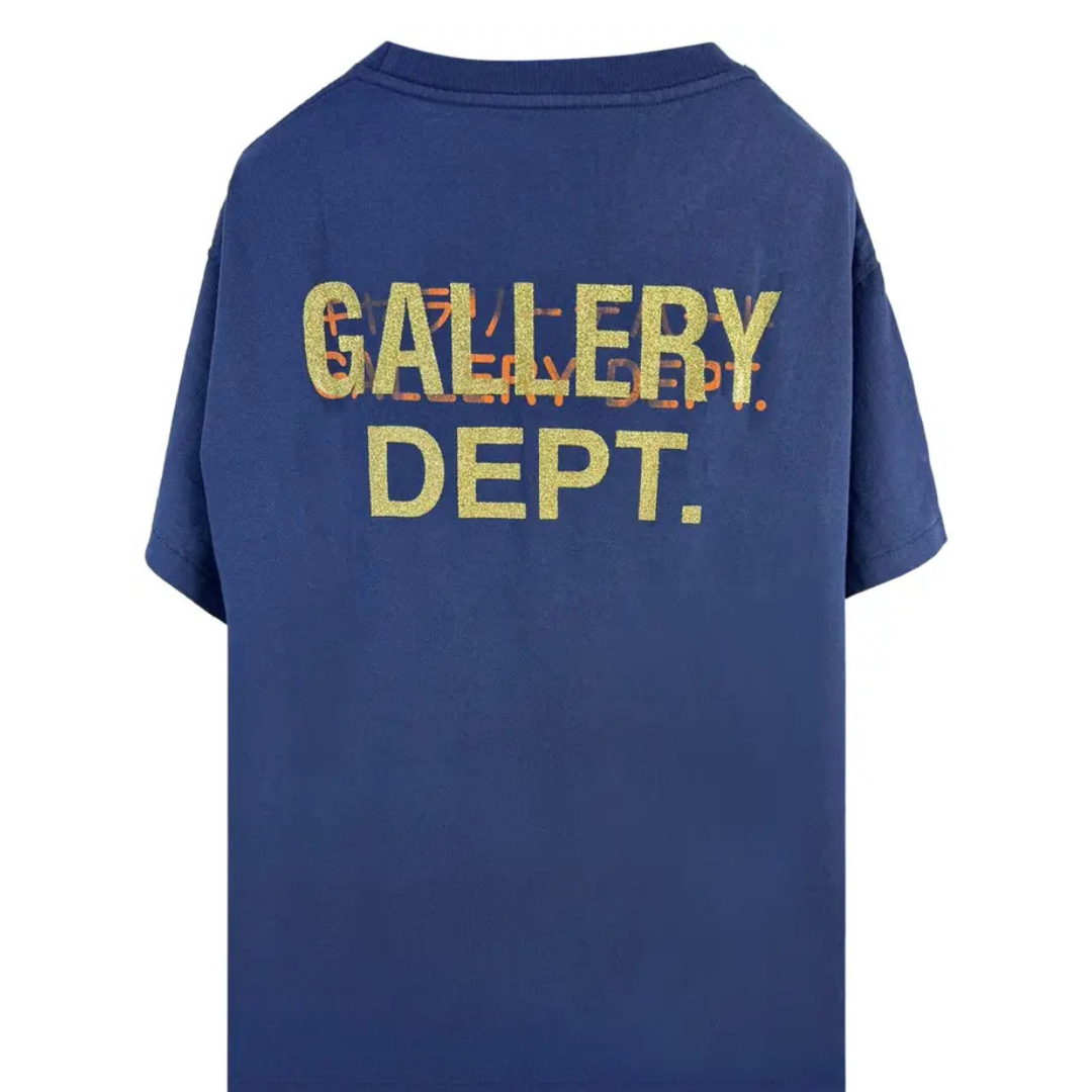 GALLERY DEPT TOKYO GD TEE NAVY BLUE