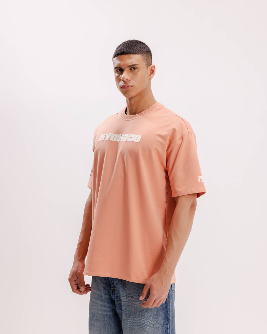 Element - Peach - Evrhood oversized basic t-shirt