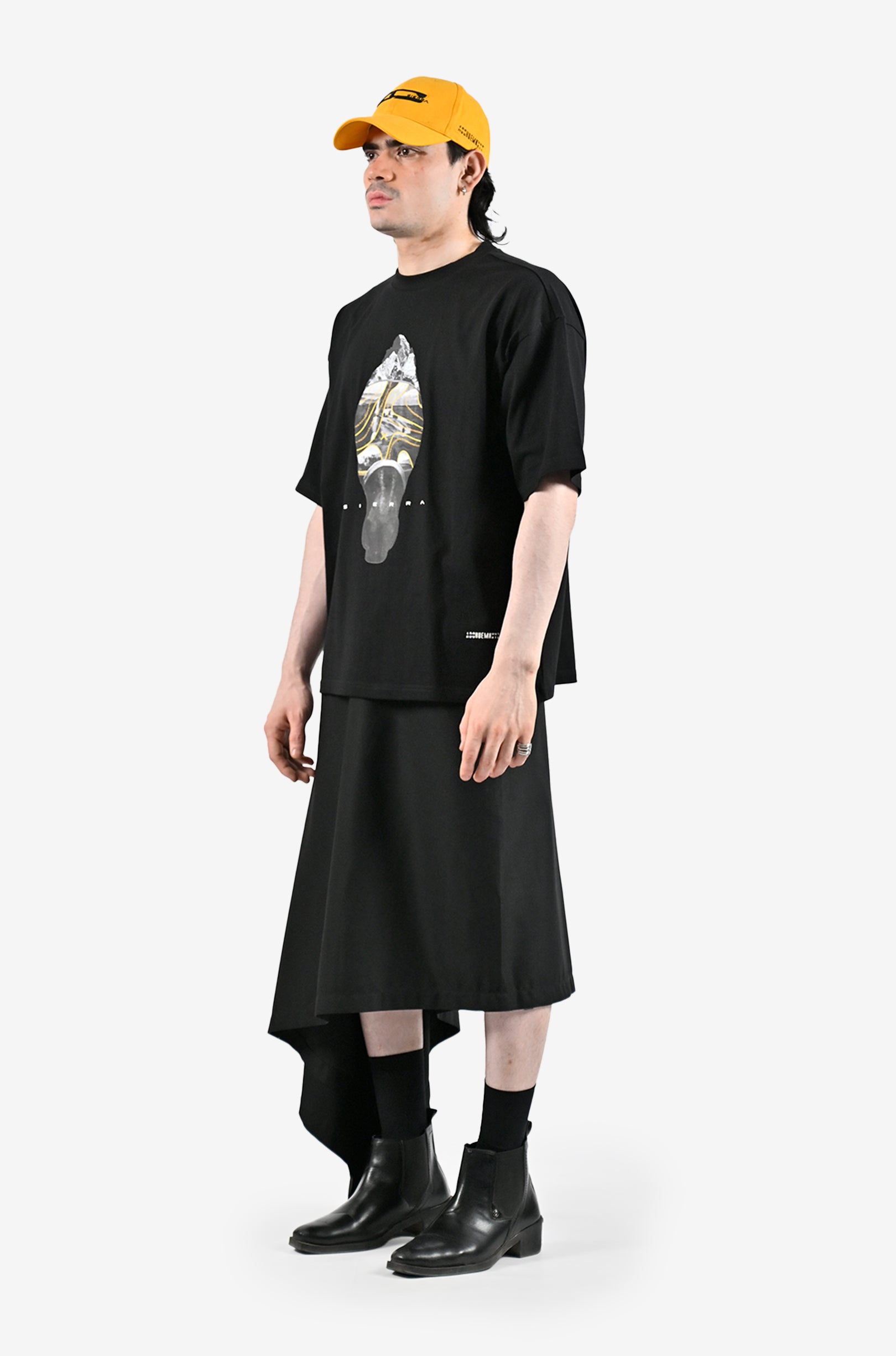 Tata Sierra x HUEMN horse-printed t-shirt