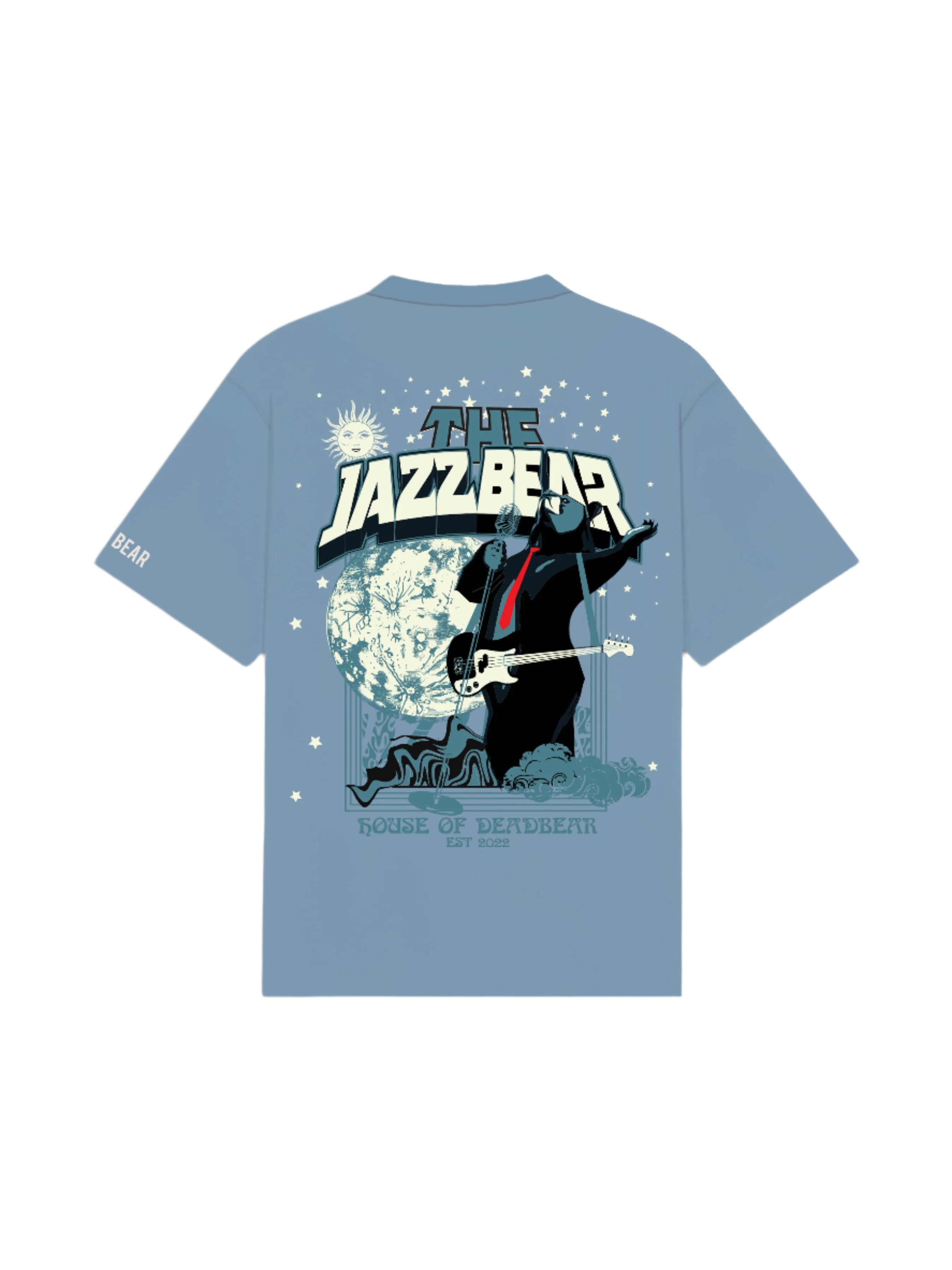 The Jazzbear Tee Blue