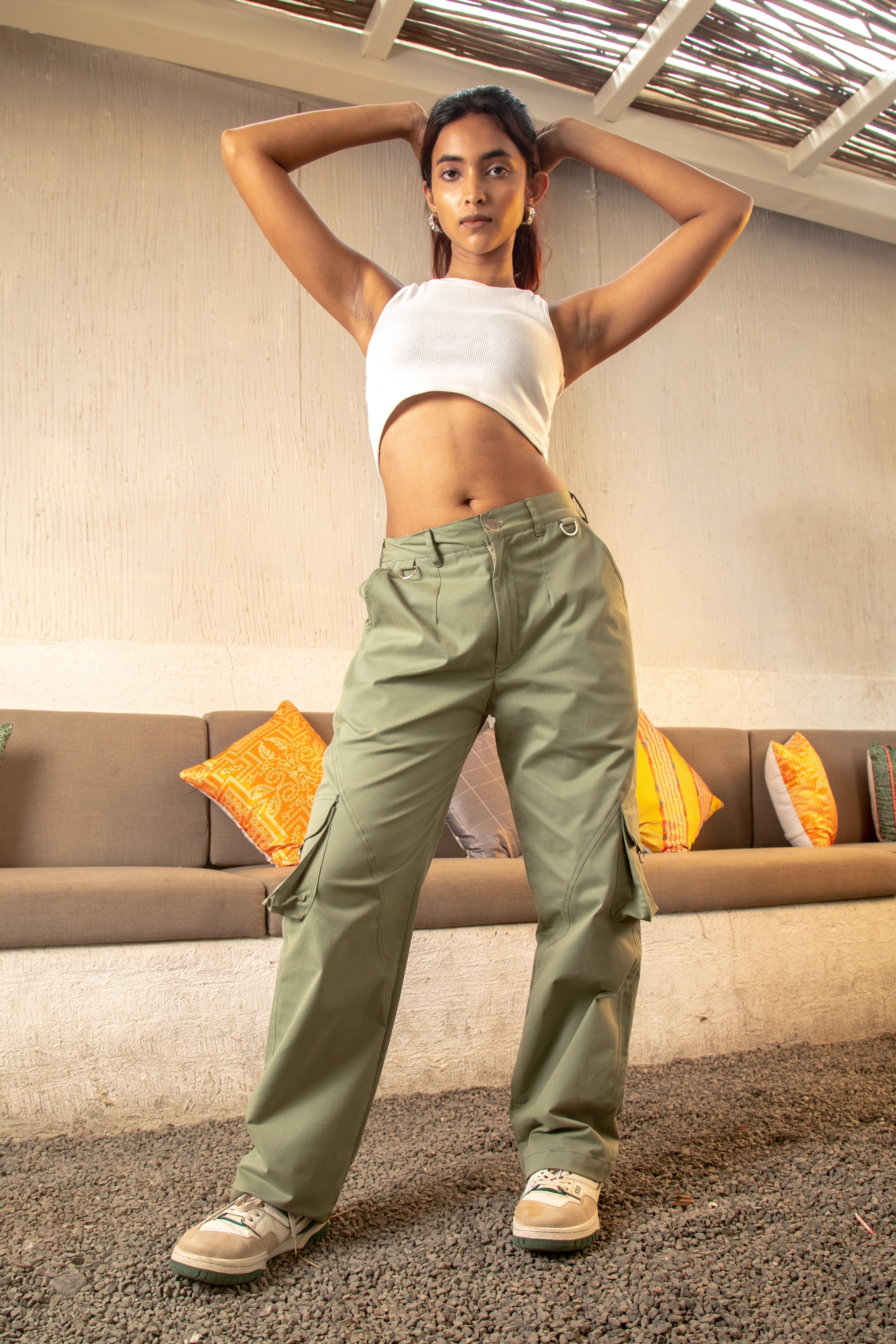 Combat Cargos - (Sage)