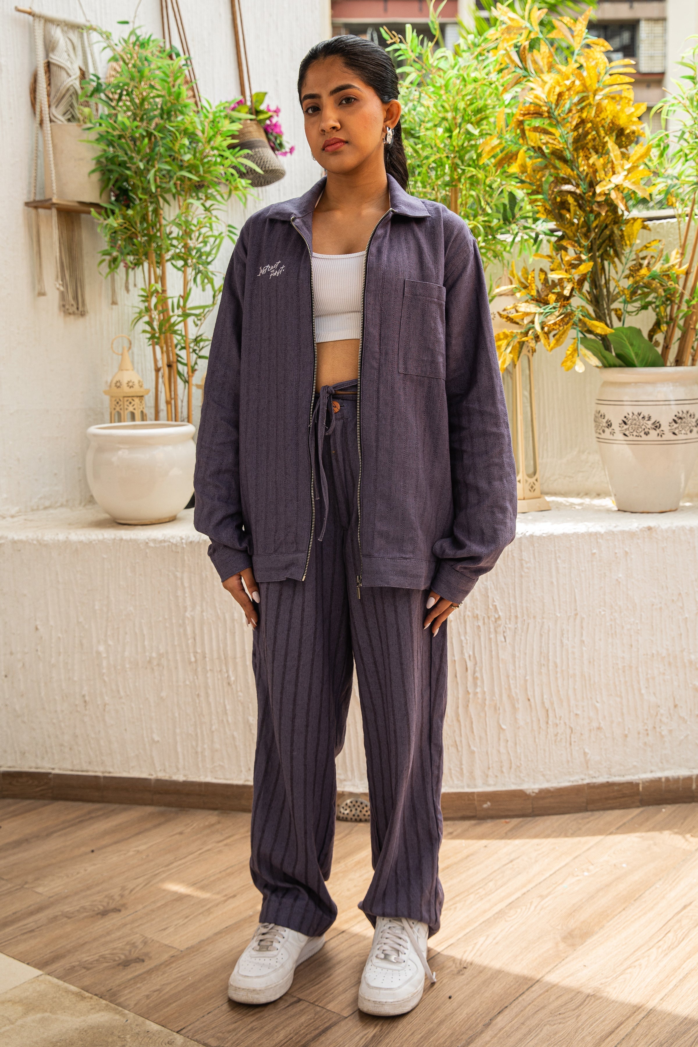 Midnight Jacket-(Blue)