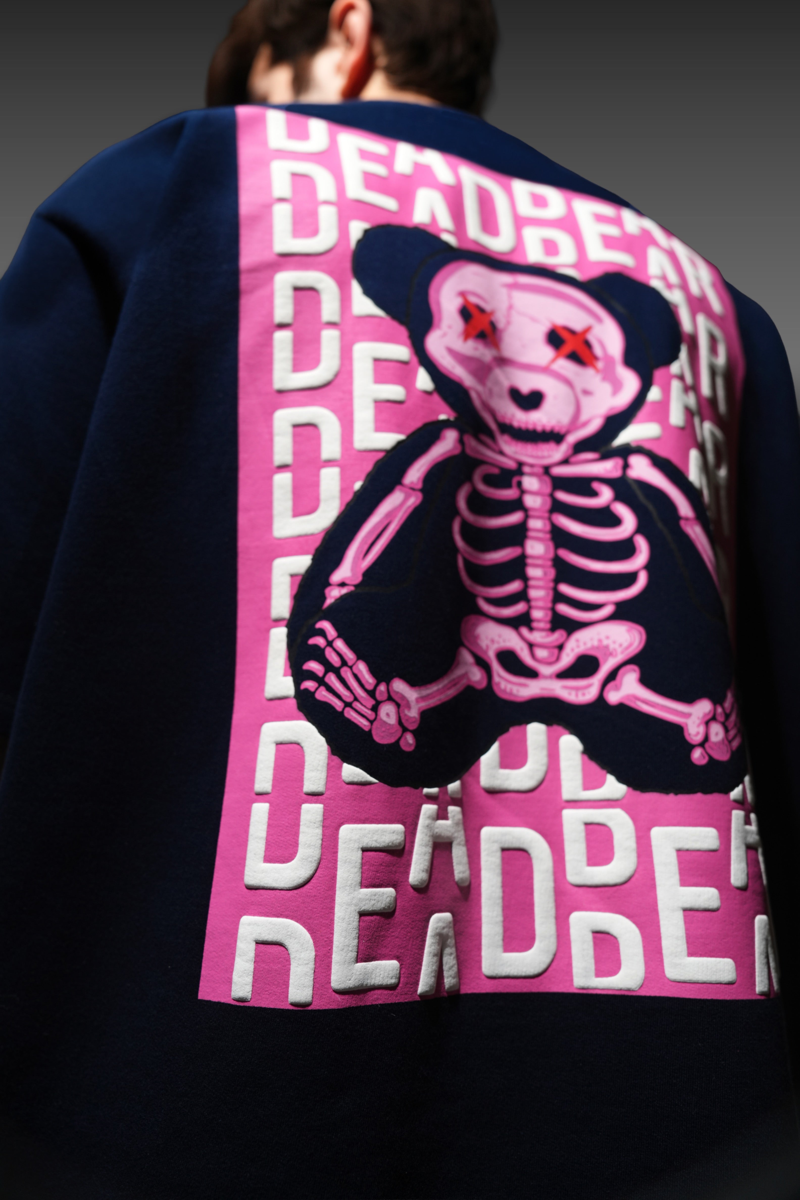 Skeleton Tee Navy