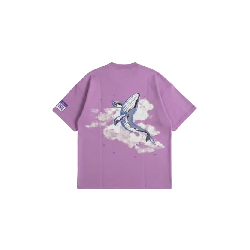 CLOUD SURFING WHALE