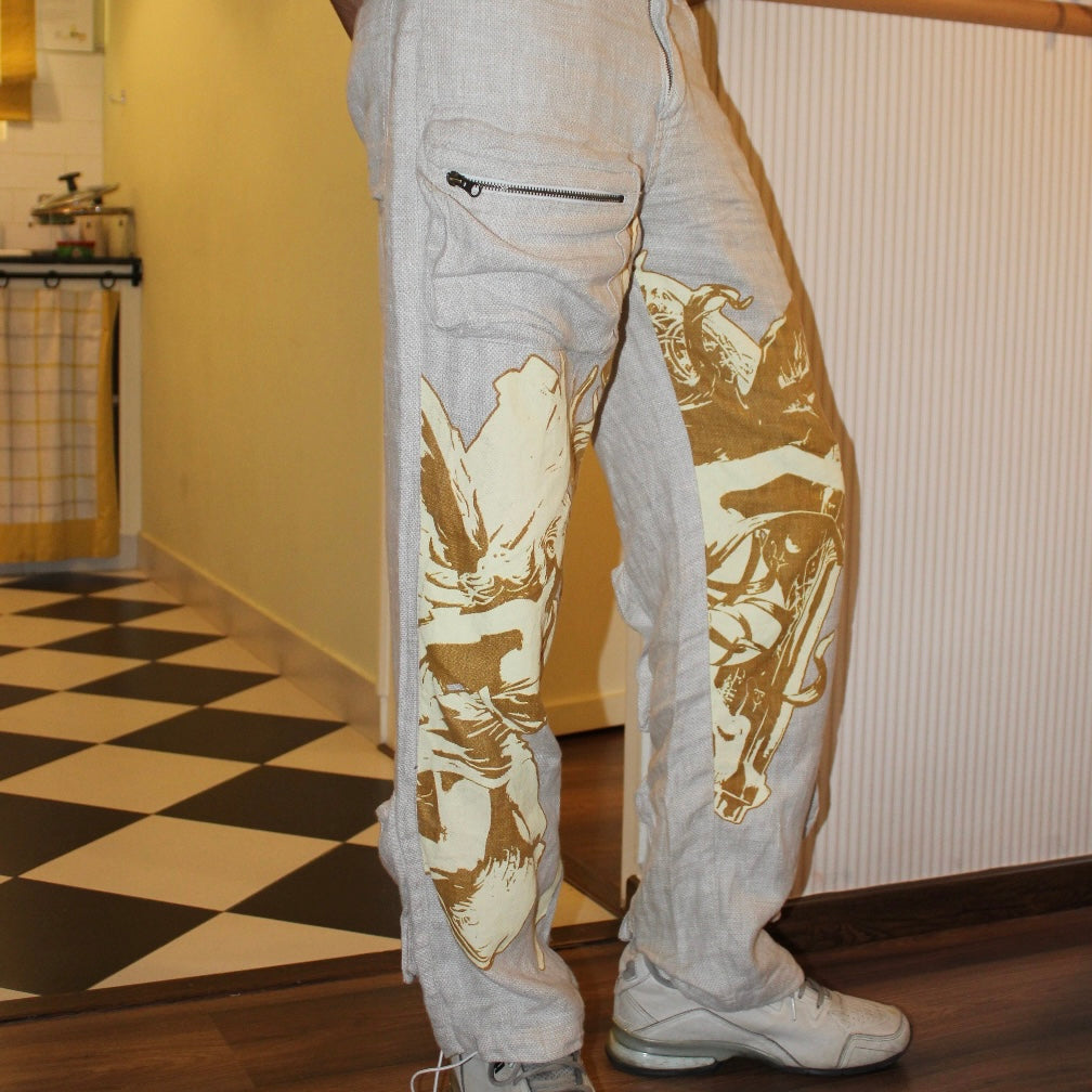 Ethgel Linen Pants