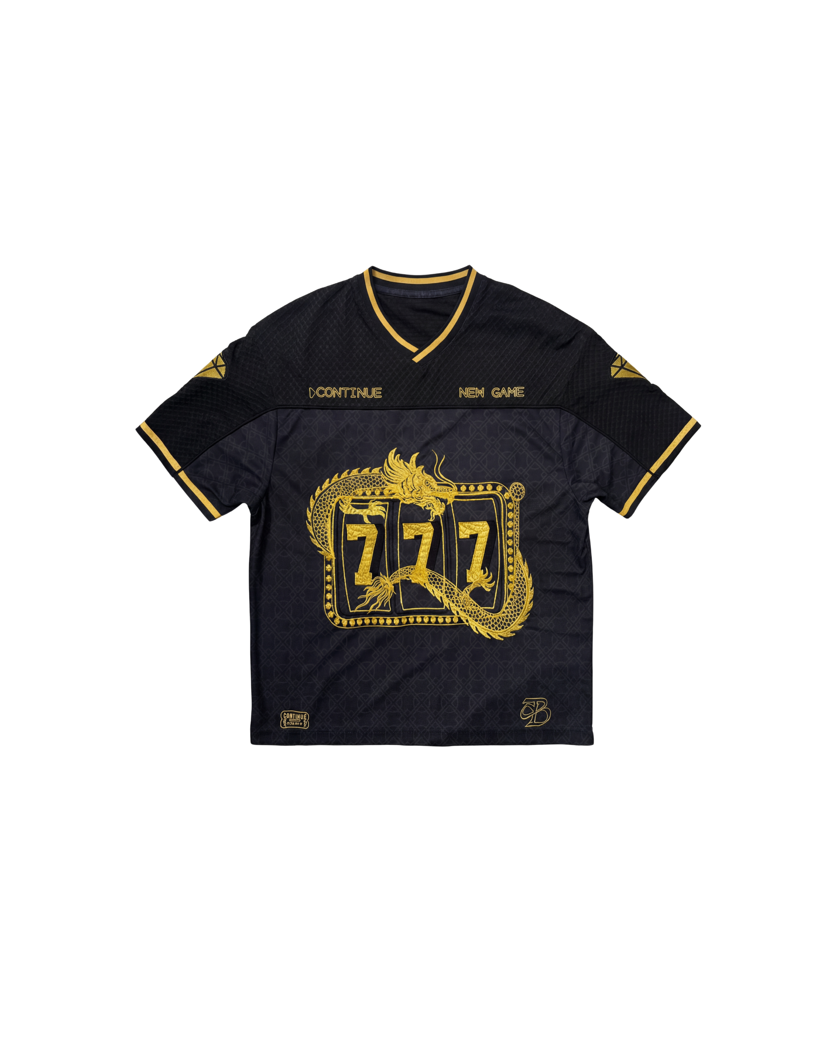 CHAKRA AND CHANCE - OVERSIZED FIT EMBROIDERED JERSEY