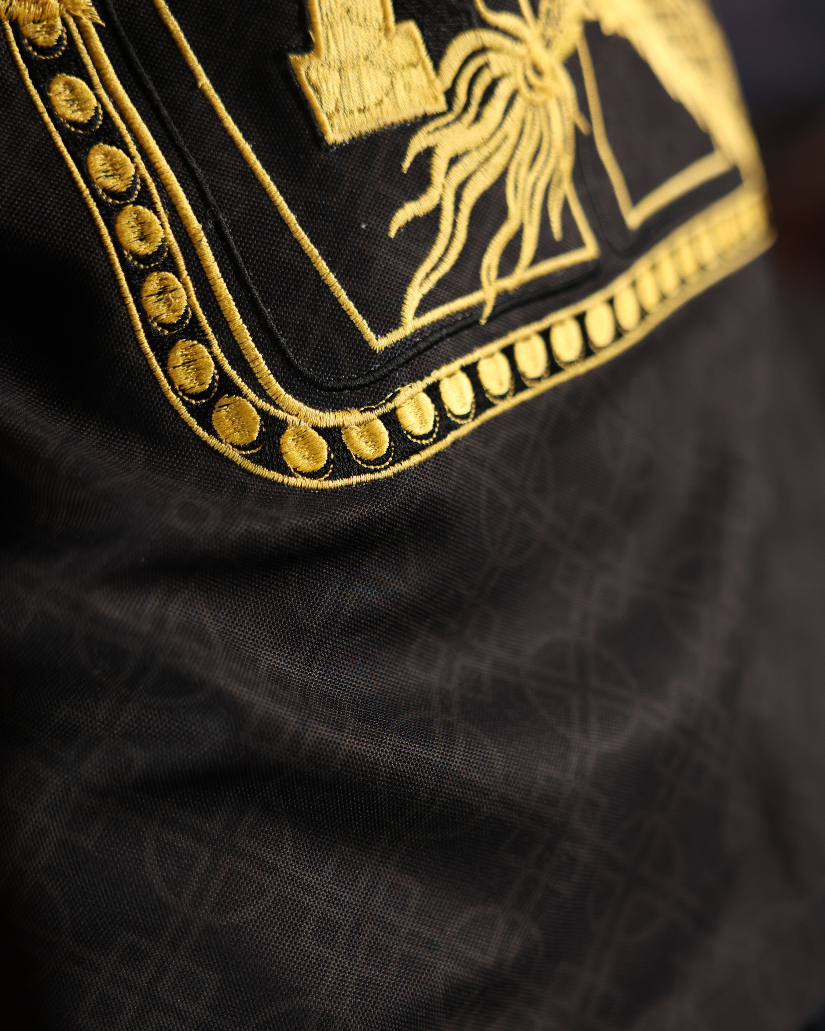 CHAKRA AND CHANCE - OVERSIZED FIT EMBROIDERED JERSEY