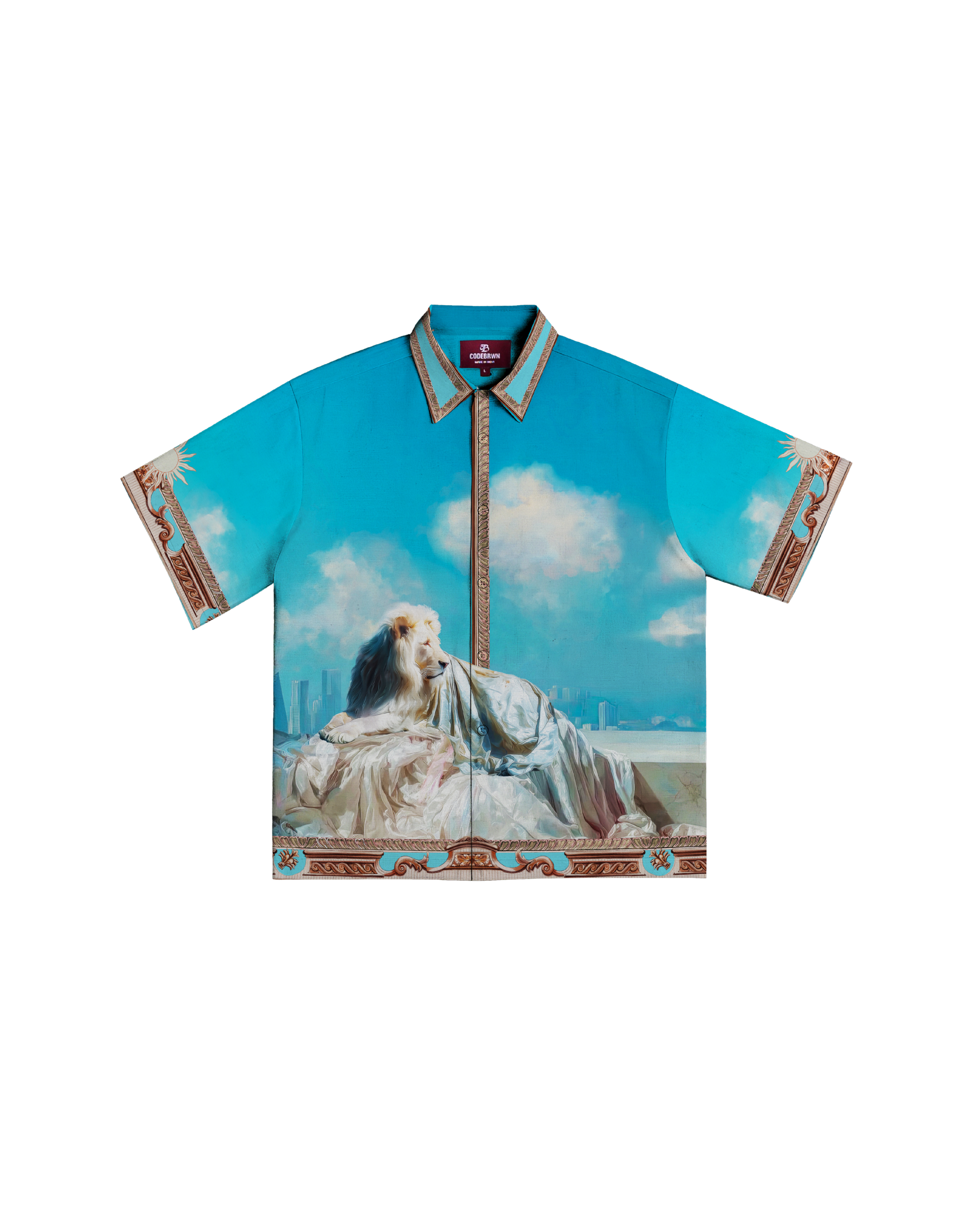 THE SILENT SULTANATE- RELAXED FIT PRINTED SHIRT