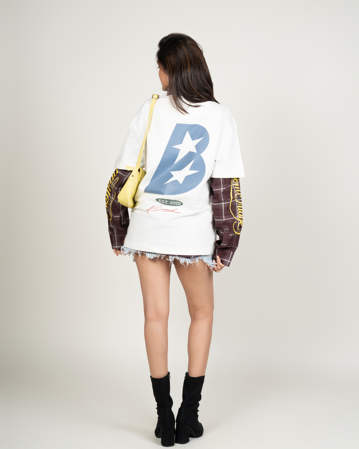 Bomaachi University T-shirt Off-white