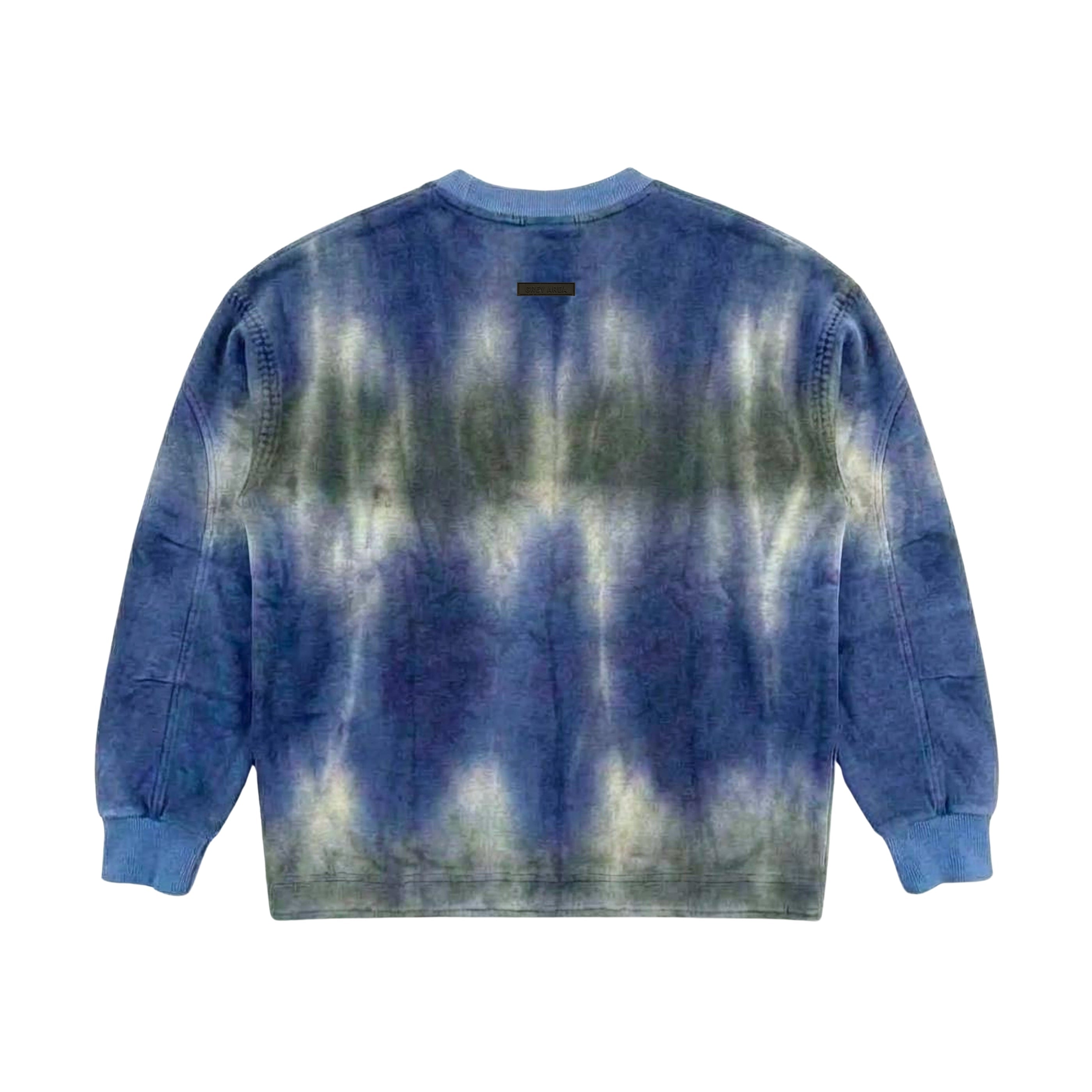 GRADIENT VELOUR SWEATSHIRT