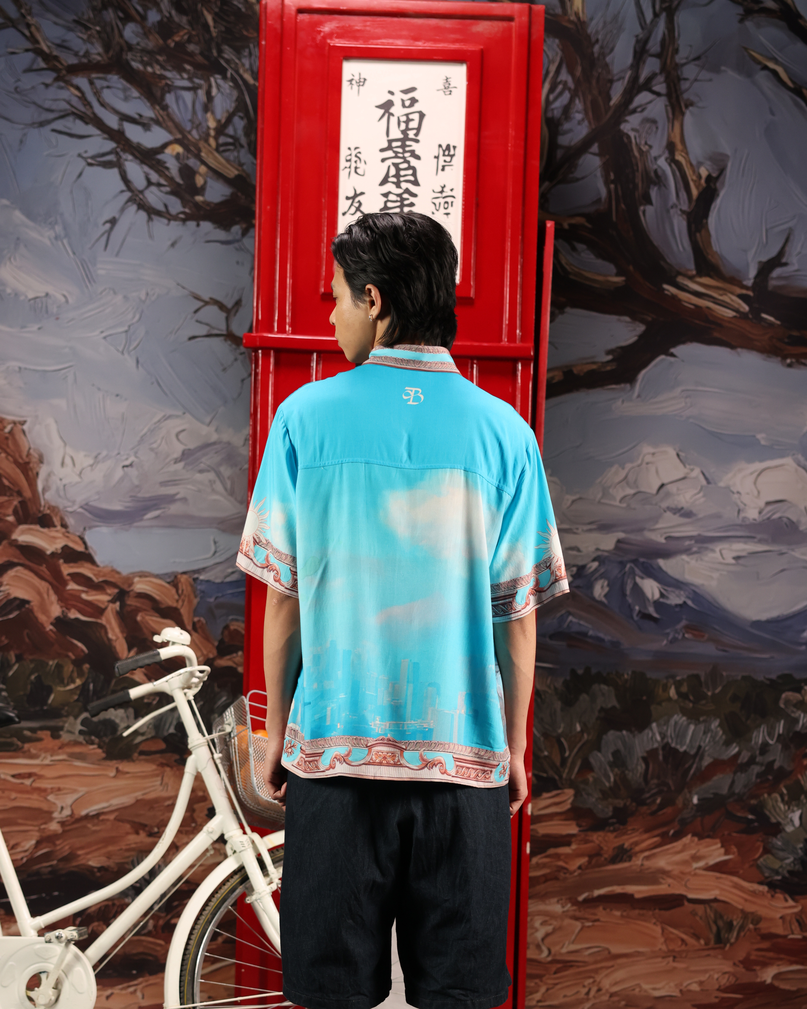 THE SILENT SULTANATE- RELAXED FIT PRINTED SHIRT