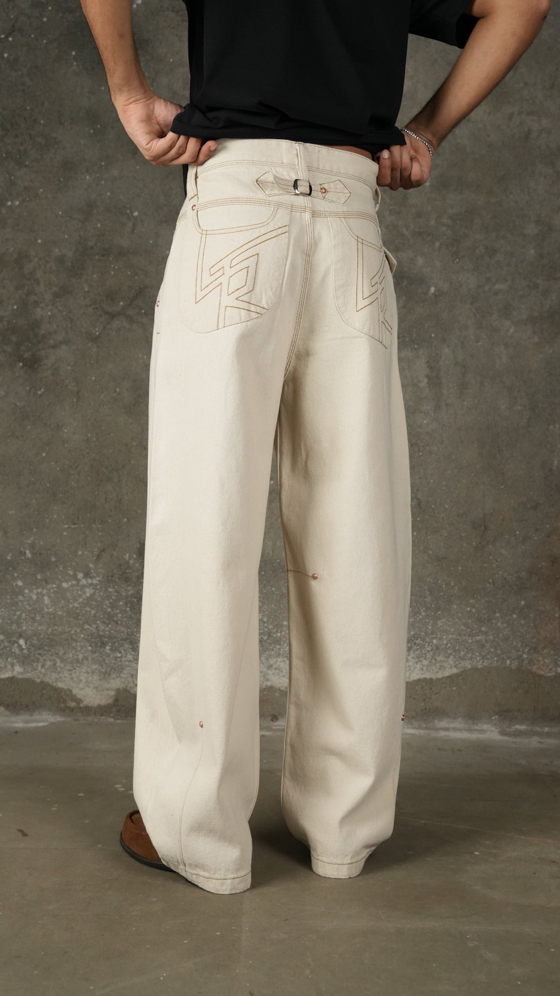 Washed Jeans Masti acru - RTW