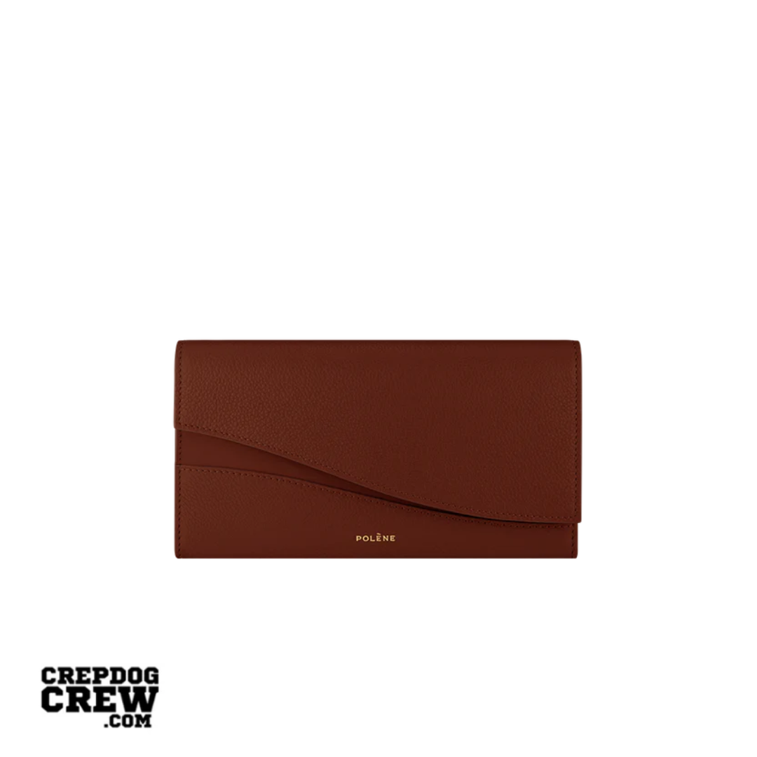 polene Sierra Wallet Edition DUO Cognac